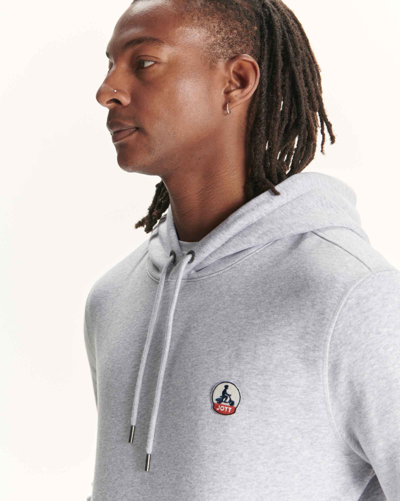 Mataro Heather Gray Men's Hoodie