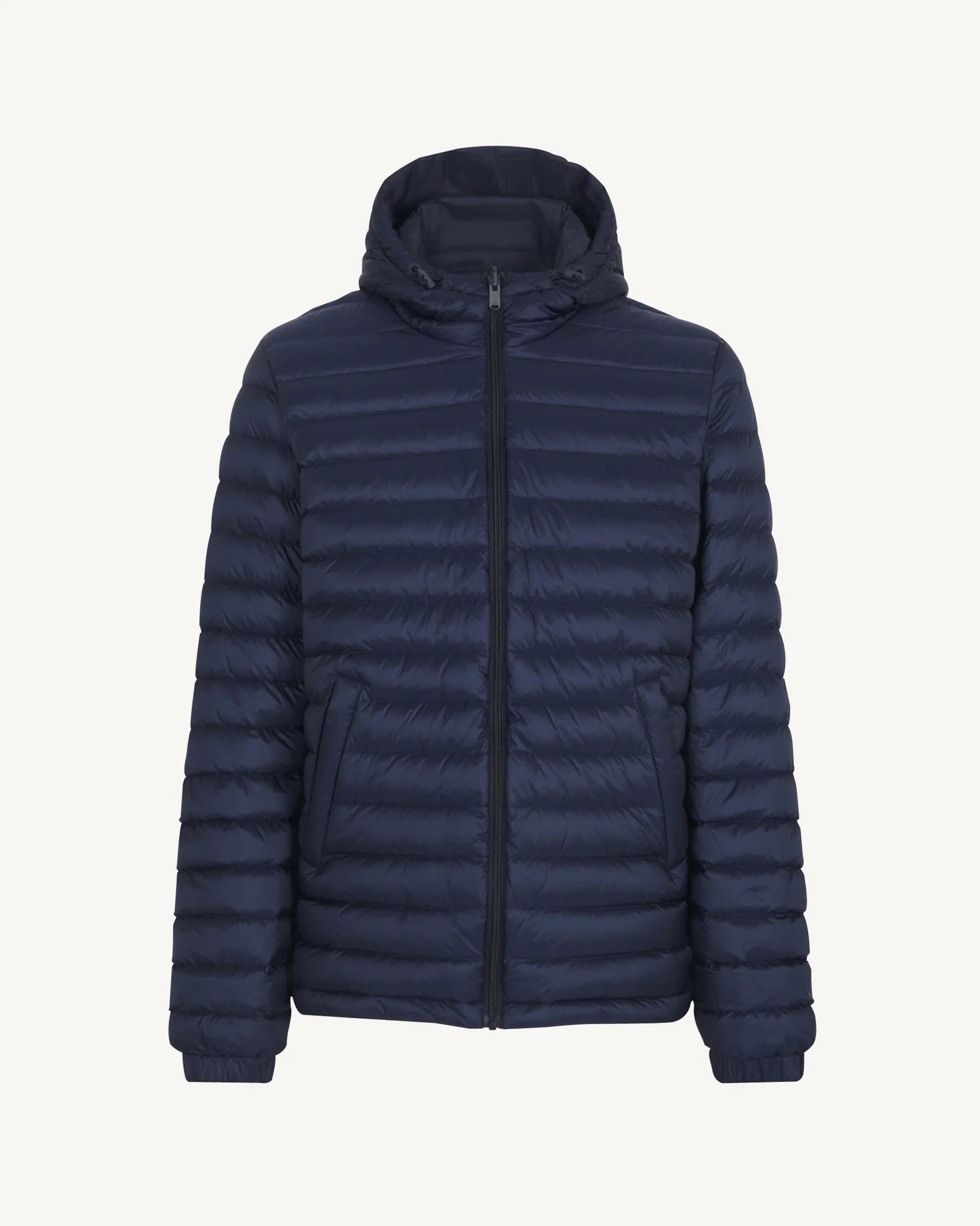 Down jacket reversible hooded Marine Bergen 2.0