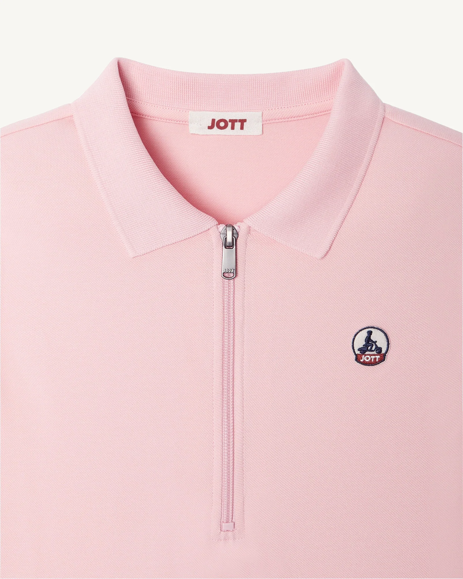 Esmeralda sleeveless polo dress in organic cotton Navy