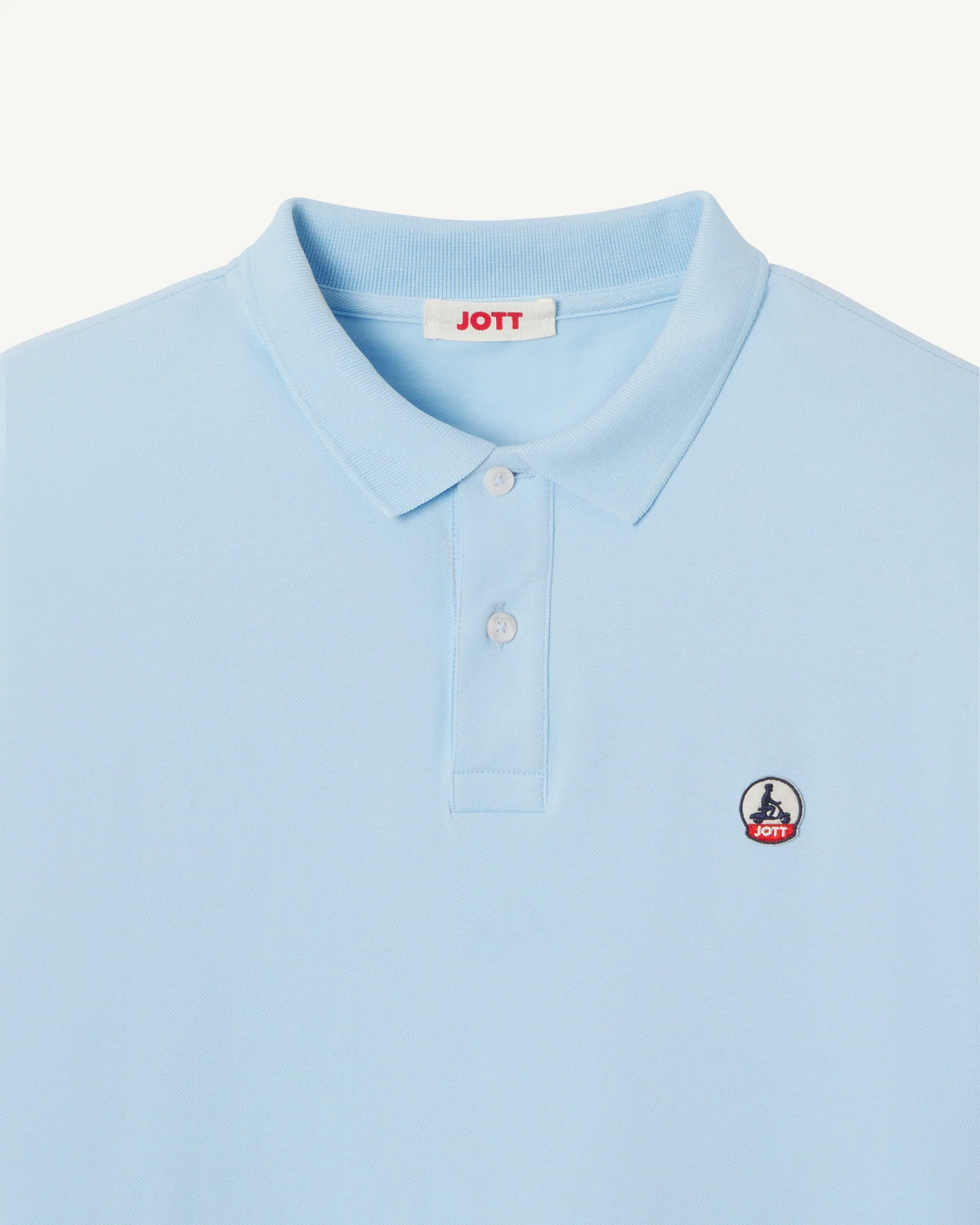 Polo shirt in organic cotton White Marbella