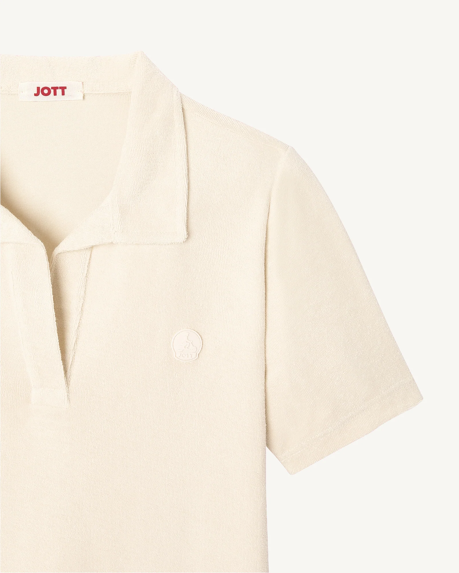 Anya Peppermint polo dress, straight cut