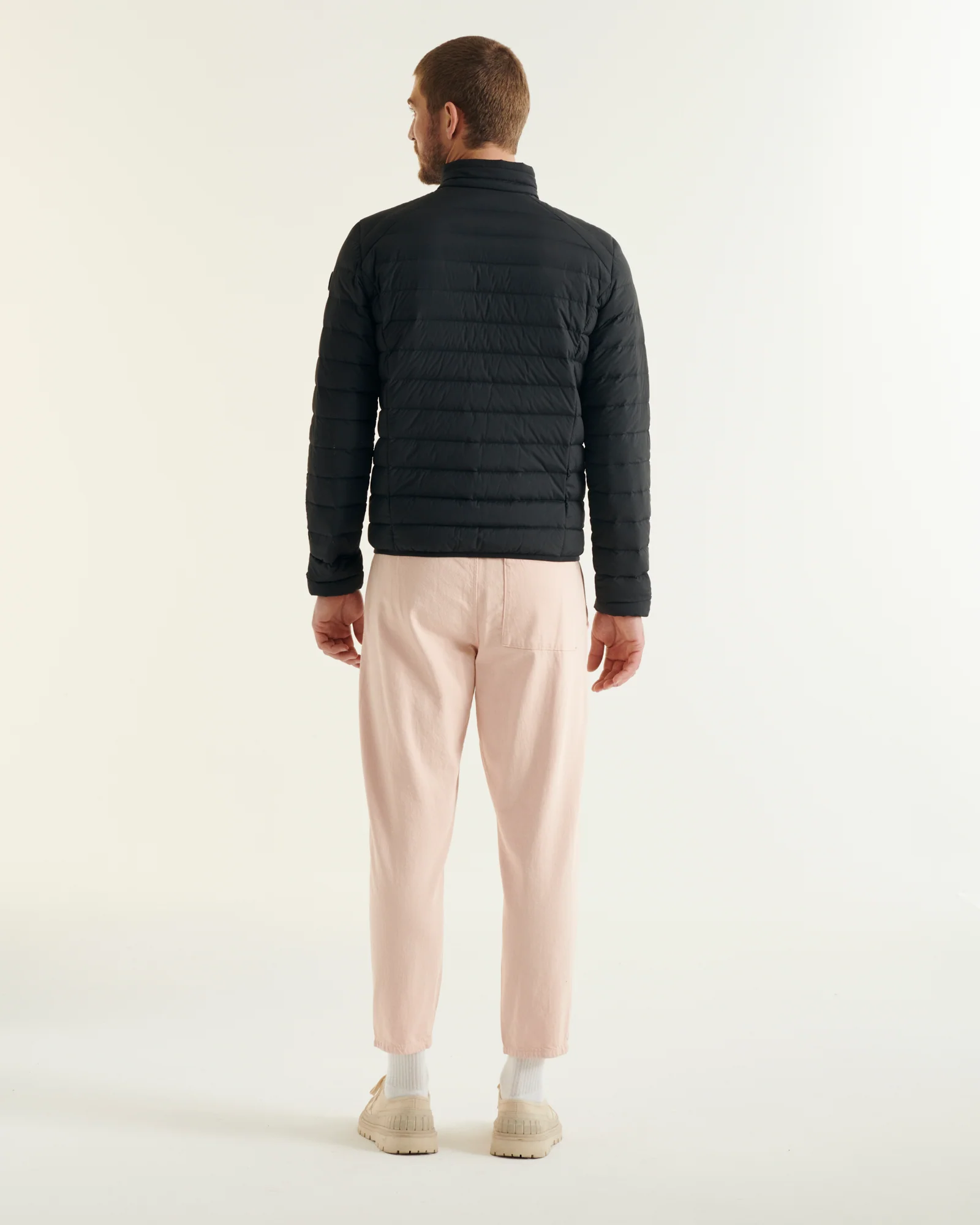 Down jacket light stretch Beige Aragon