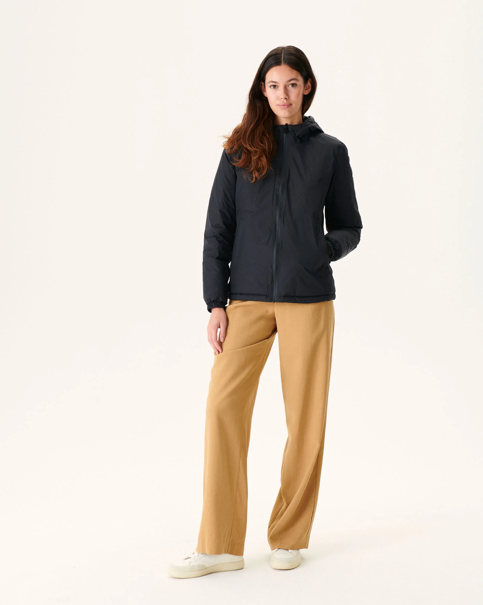 Reversible down jacket Black Vienna