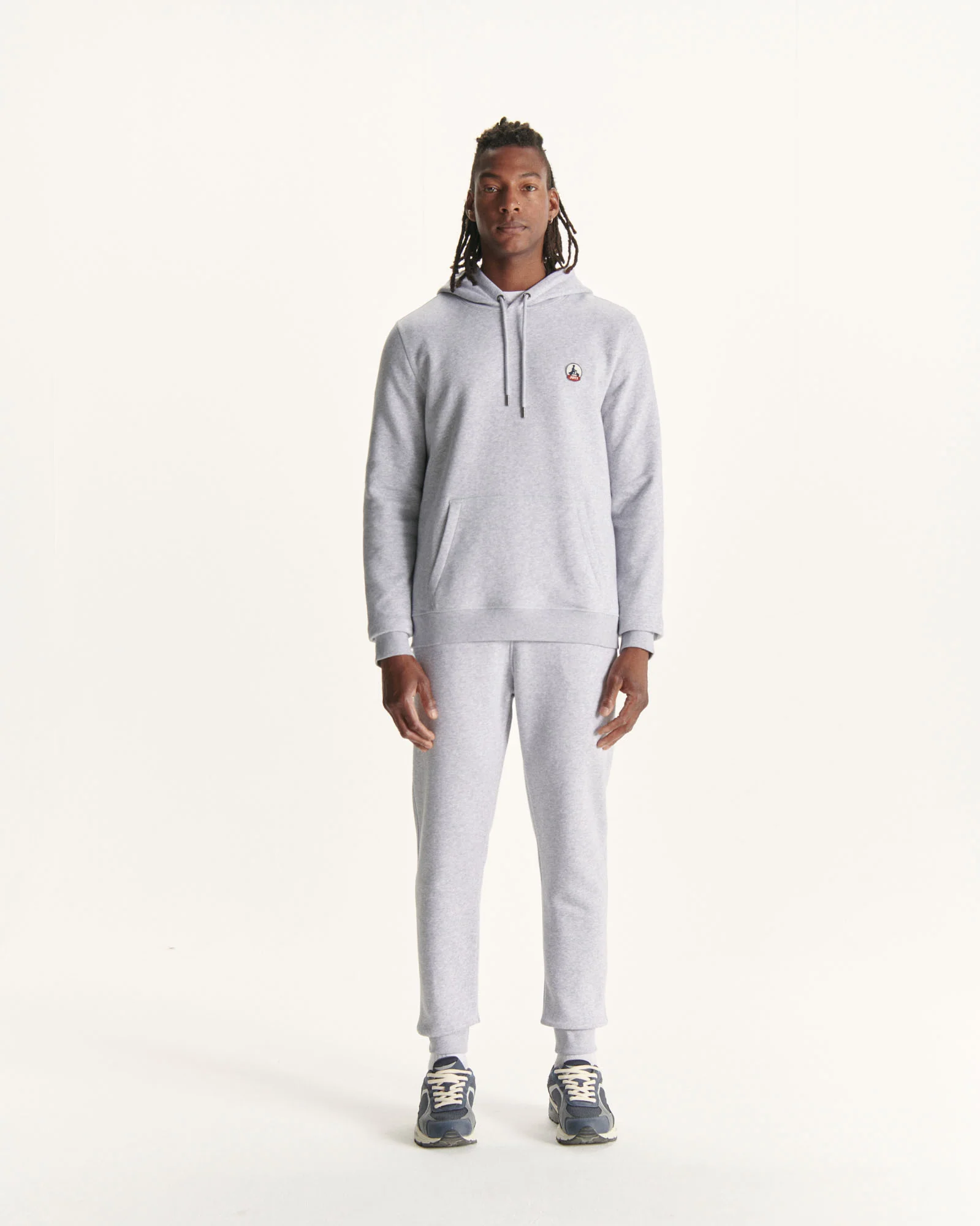 Mataro Heather Gray Men's Hoodie