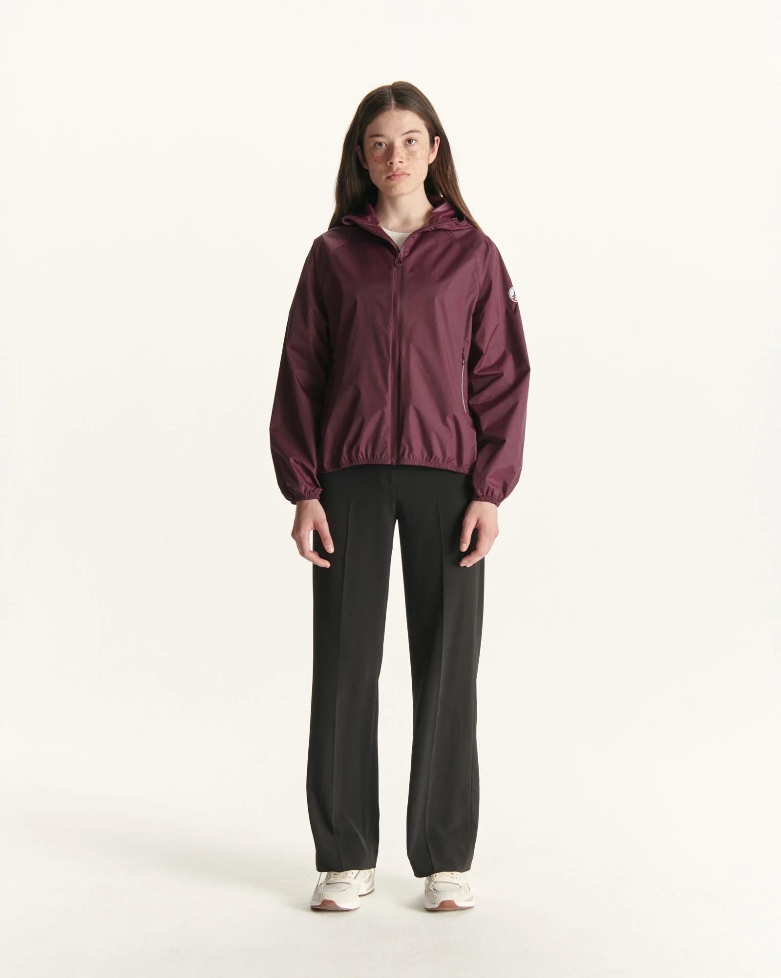 Caramel Singapore packable raincoat