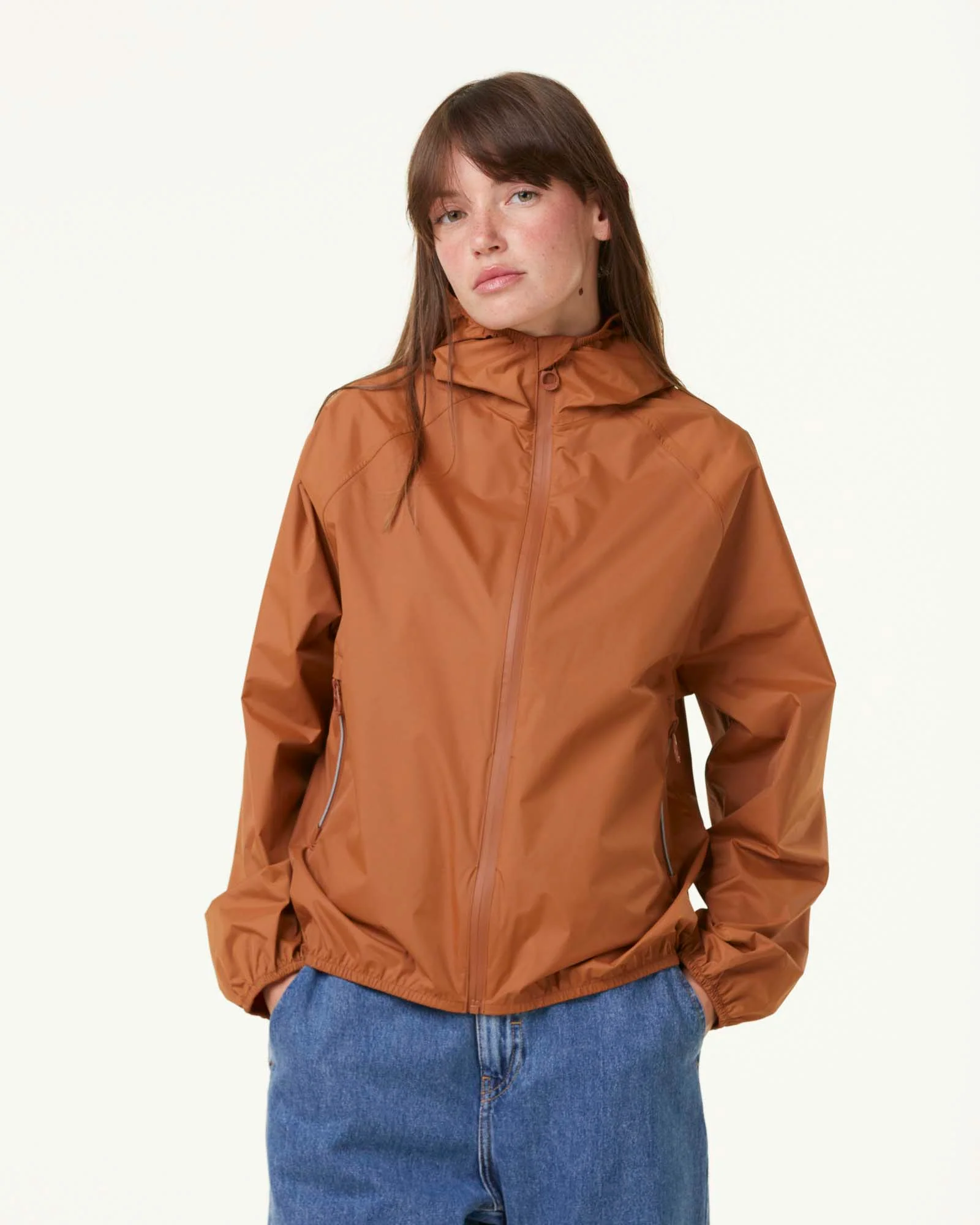 Caramel Singapore packable raincoat