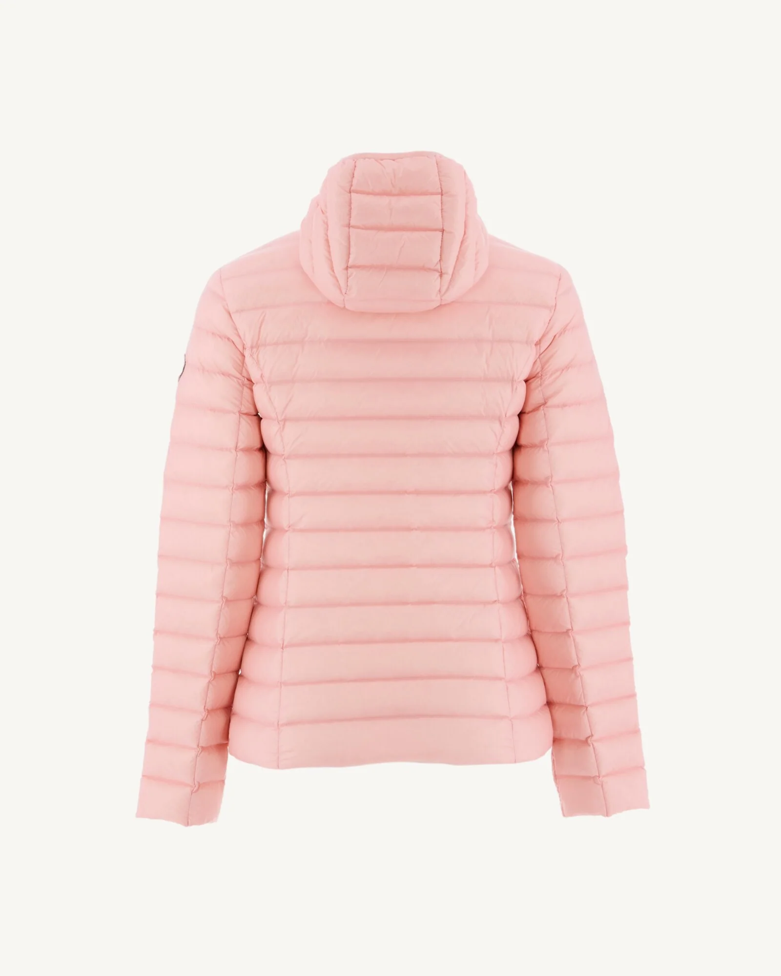 Down jacket light Celadon green Cloe hoodie