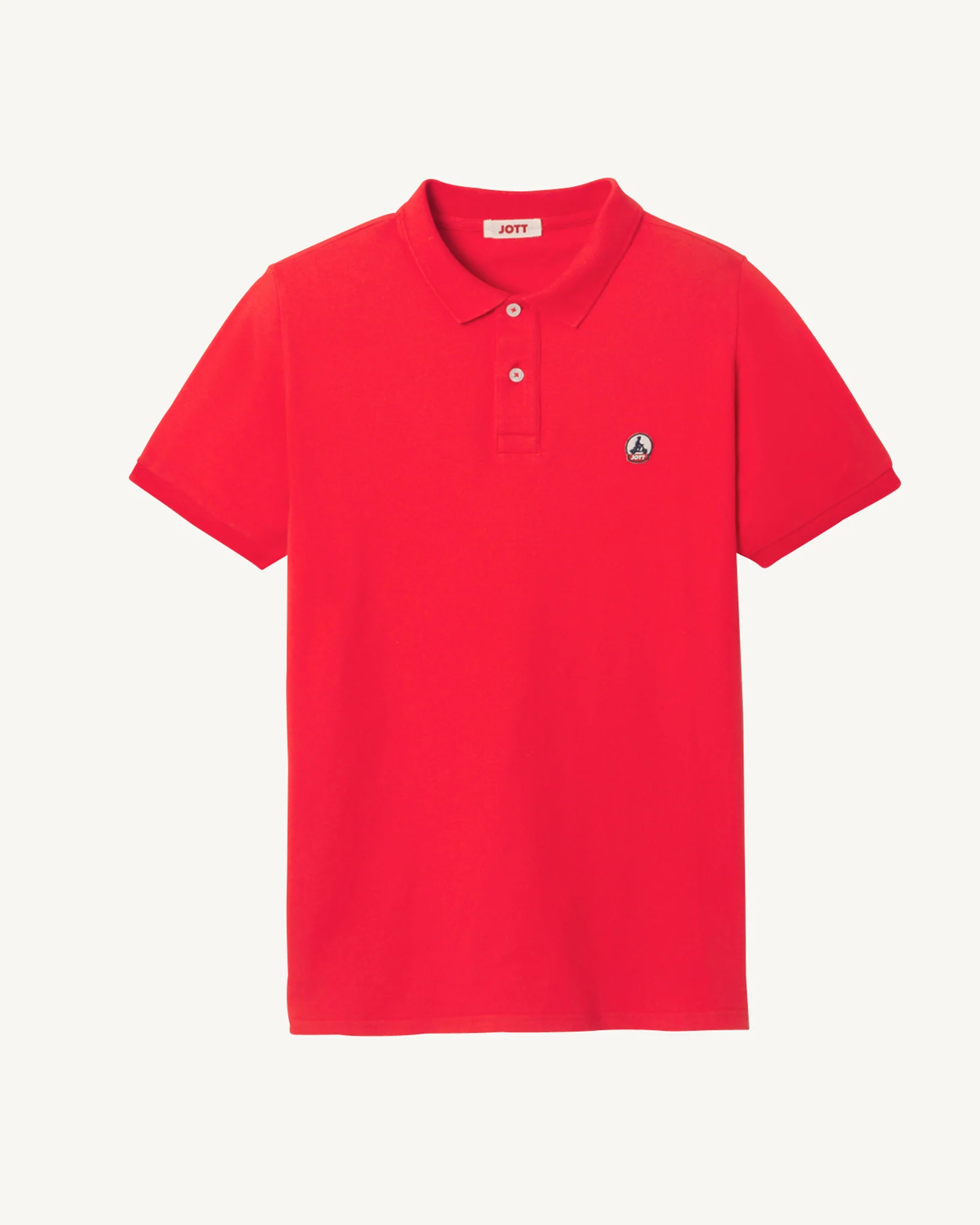 Polo shirt in organic cotton White Marbella