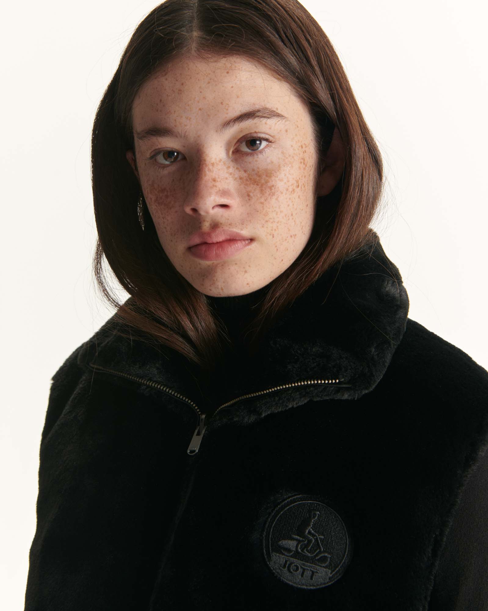 Down jacket sleeveless reversible Grand Froid Natural Daria 2.0