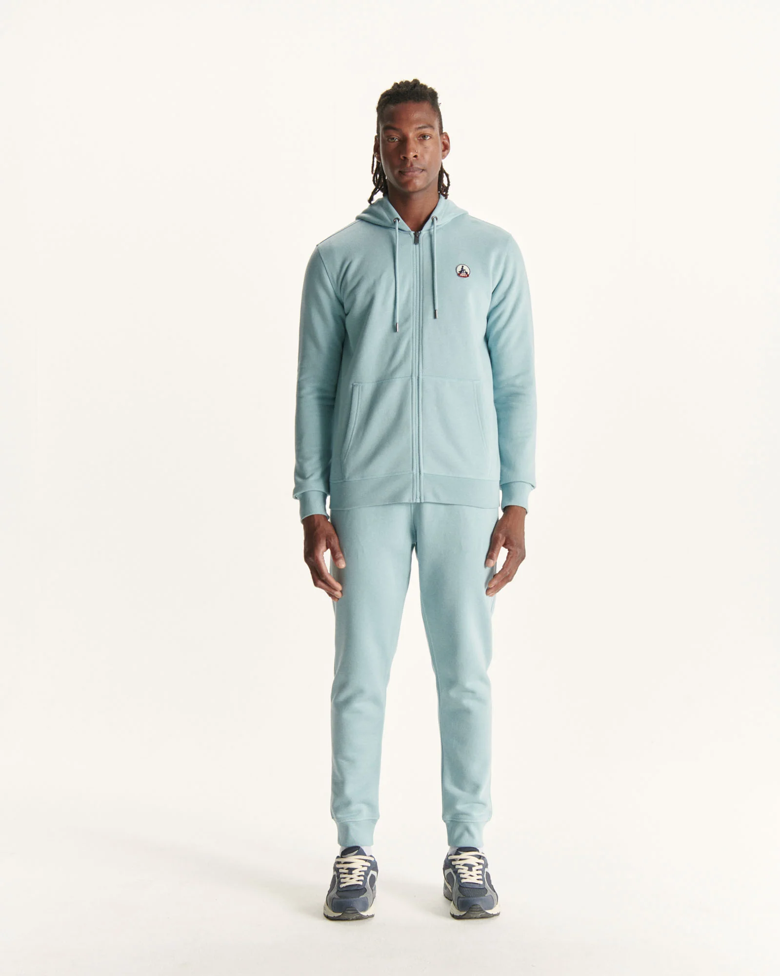 Hoodie in organic cotton Black Mexico