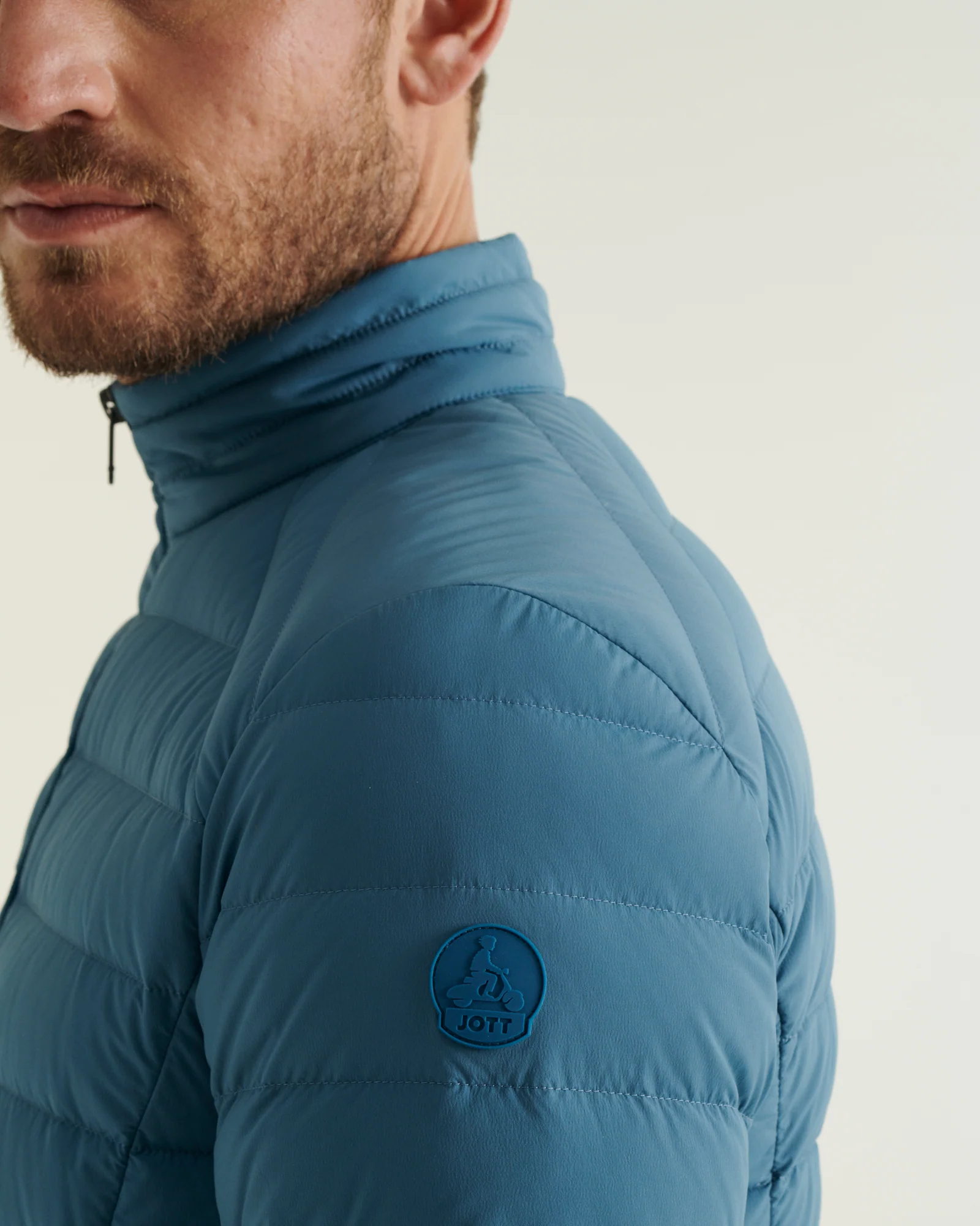 Down jacket light stretch Beige Aragon