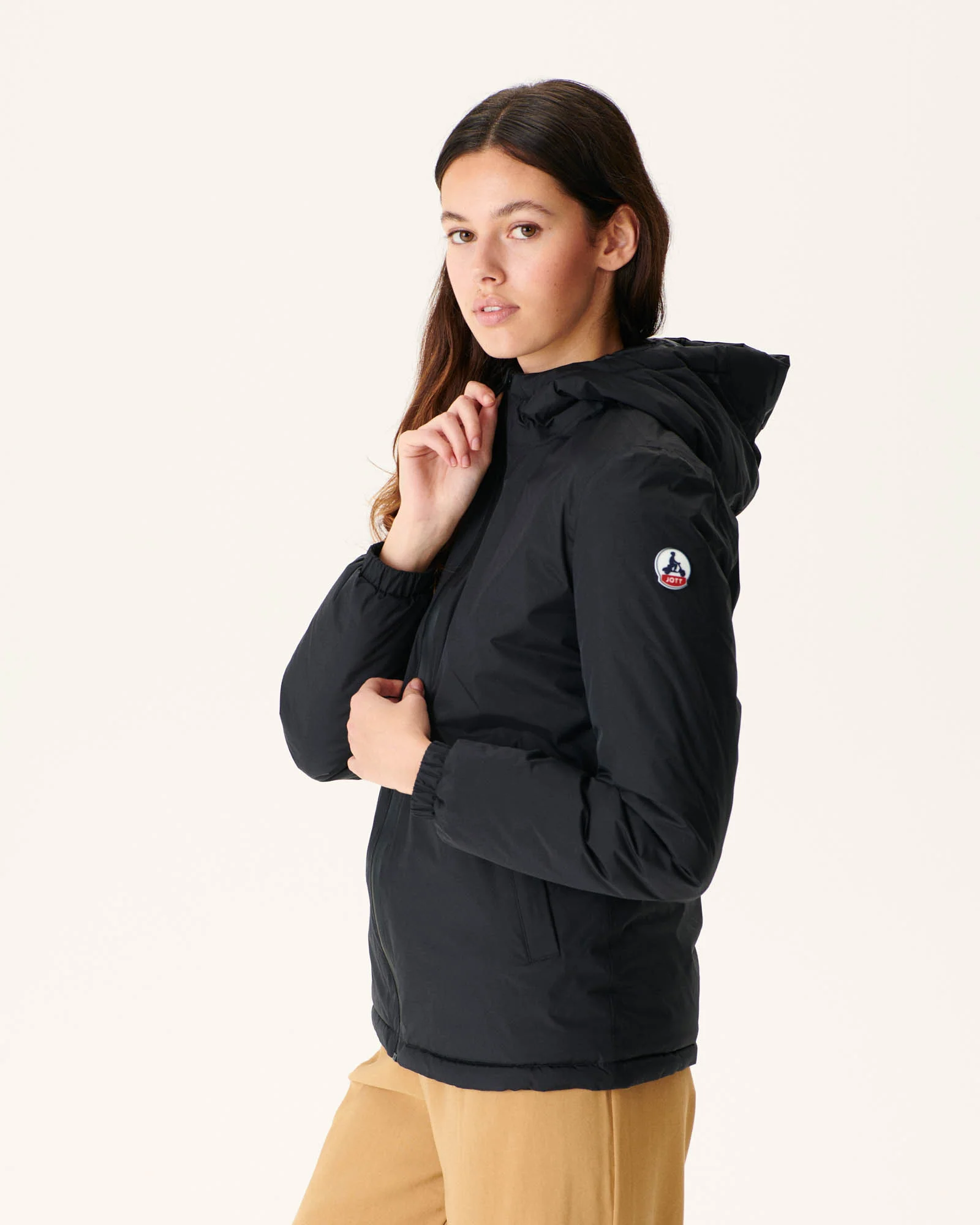 Reversible down jacket Black Vienna