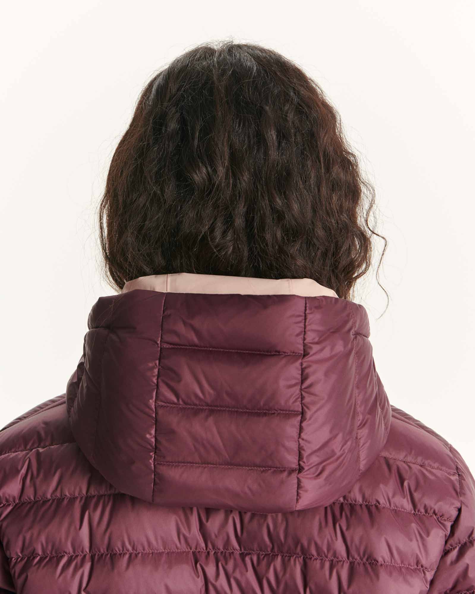 Reversible down jacket Black Vienna