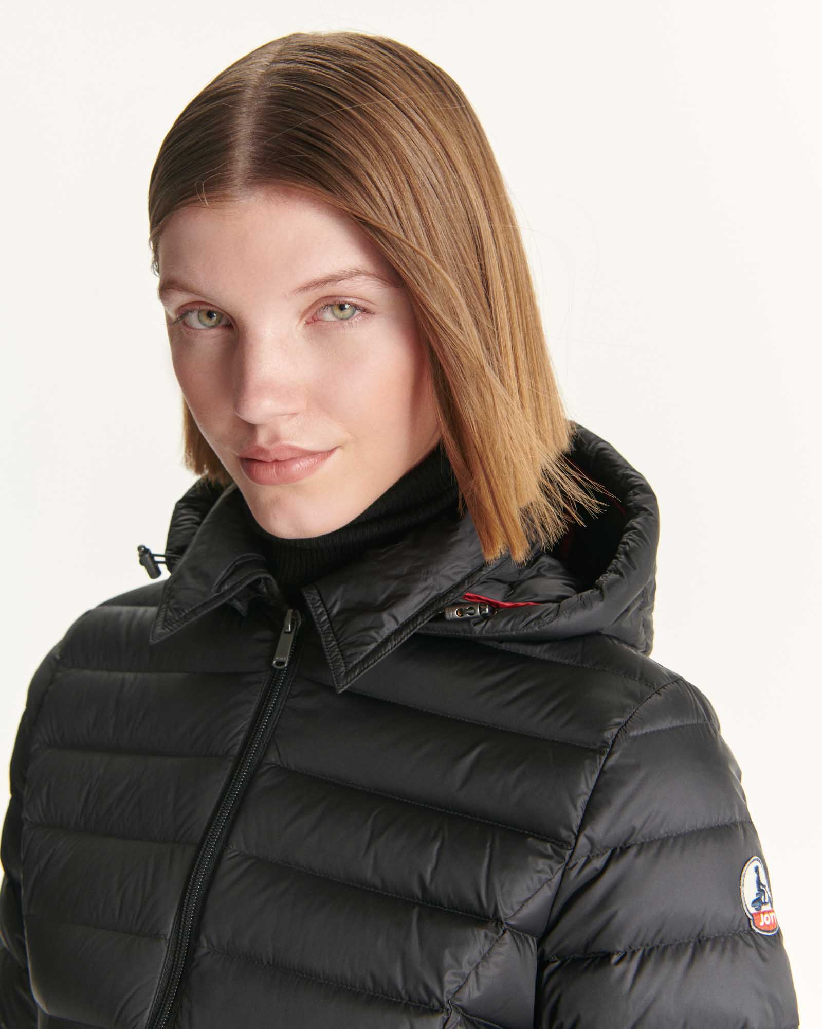 Down jacket long and light Marine Laurie 2.0