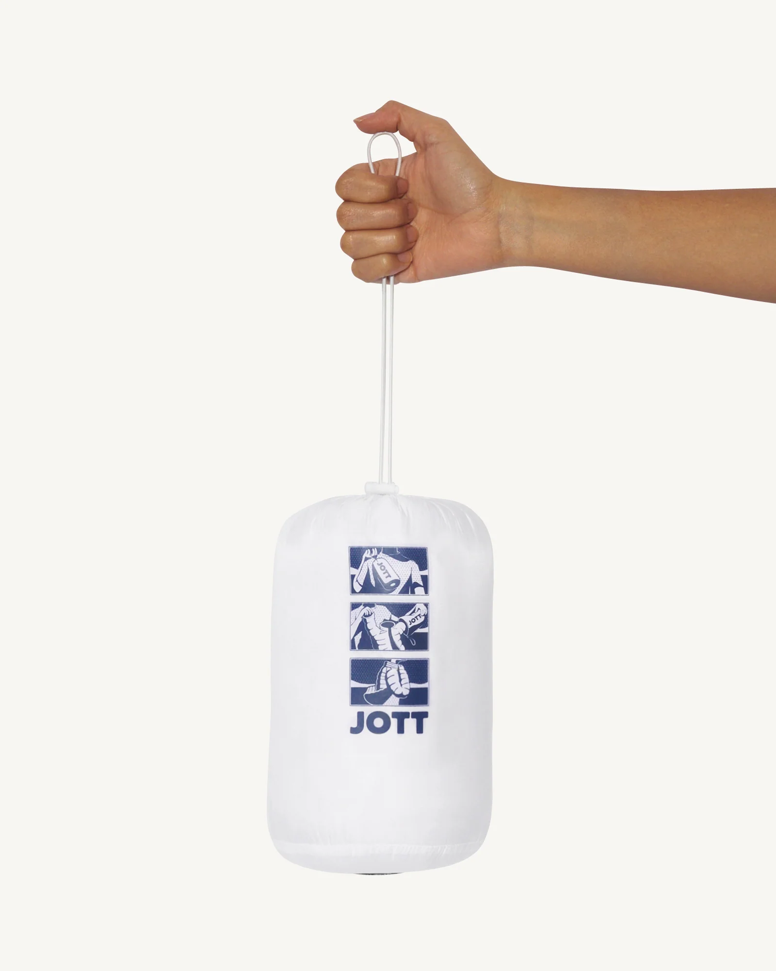 Taupe Sleeveless down jacket Tom