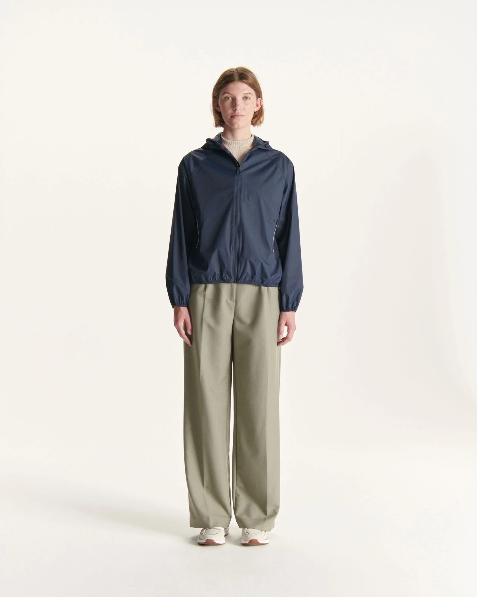 Caramel Singapore packable raincoat