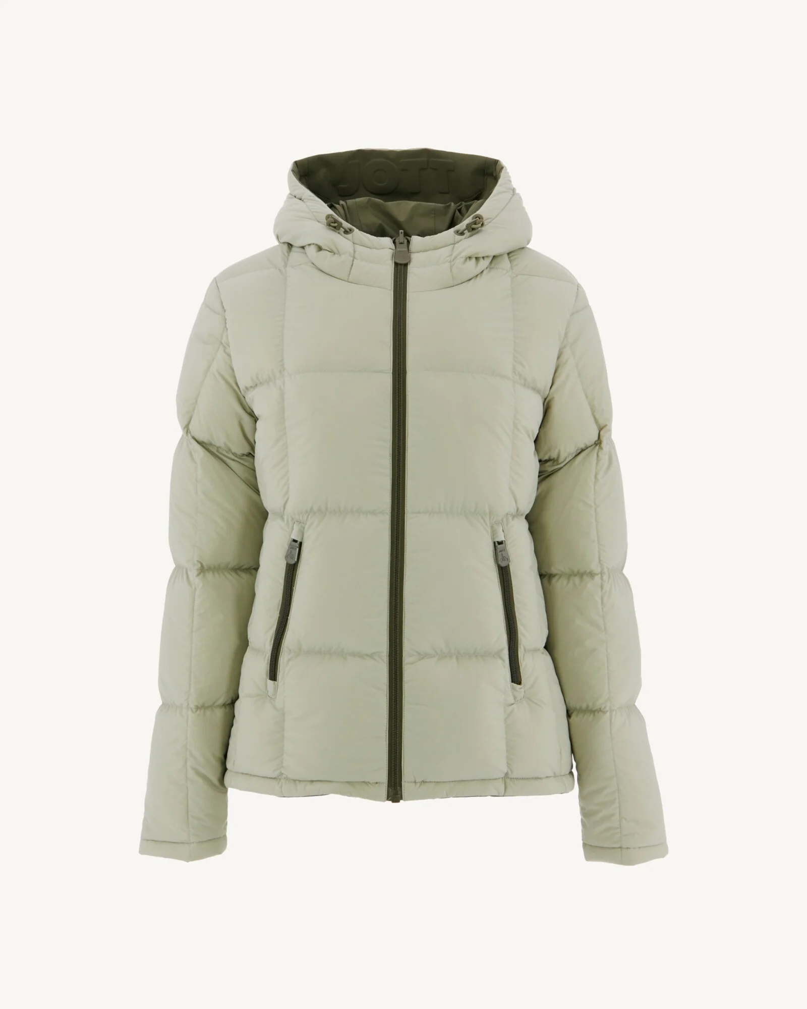 Reversible Great Cold Down Jacket Beige/Ecru Victoria