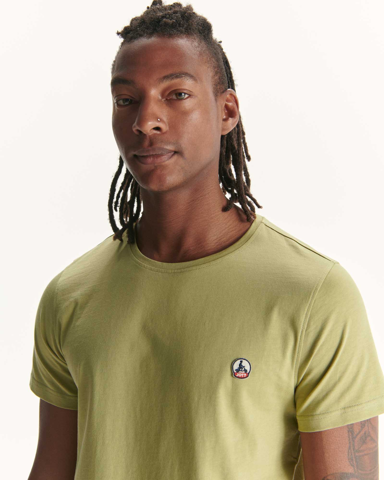 Organic cotton t-shirt Heather gray Pietro