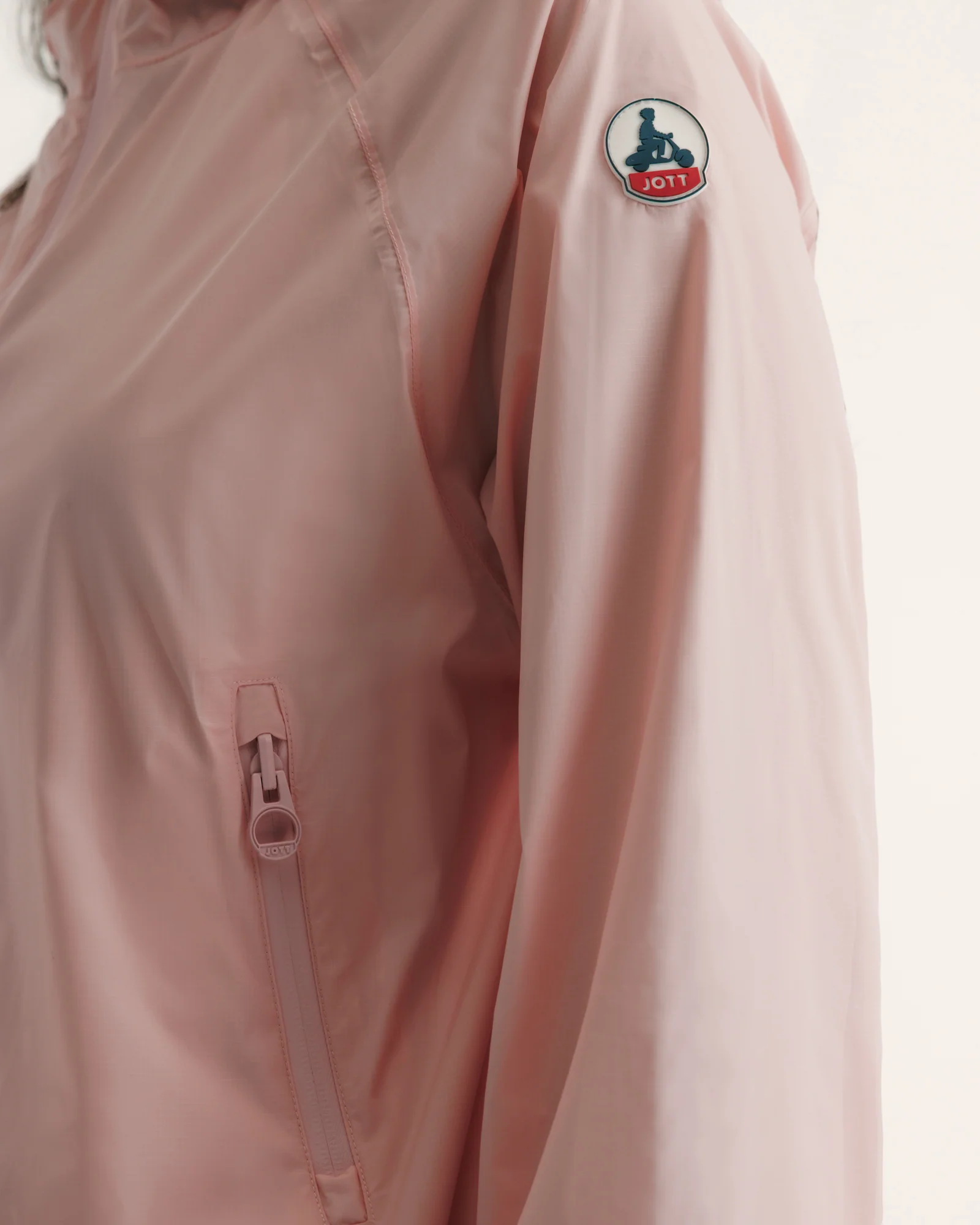Packable raincoat Pink Peach Feroe