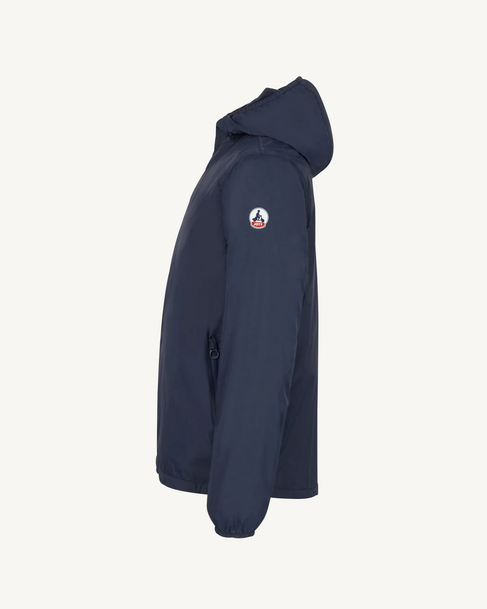 Derry Polar Black fleece-lined raincoat