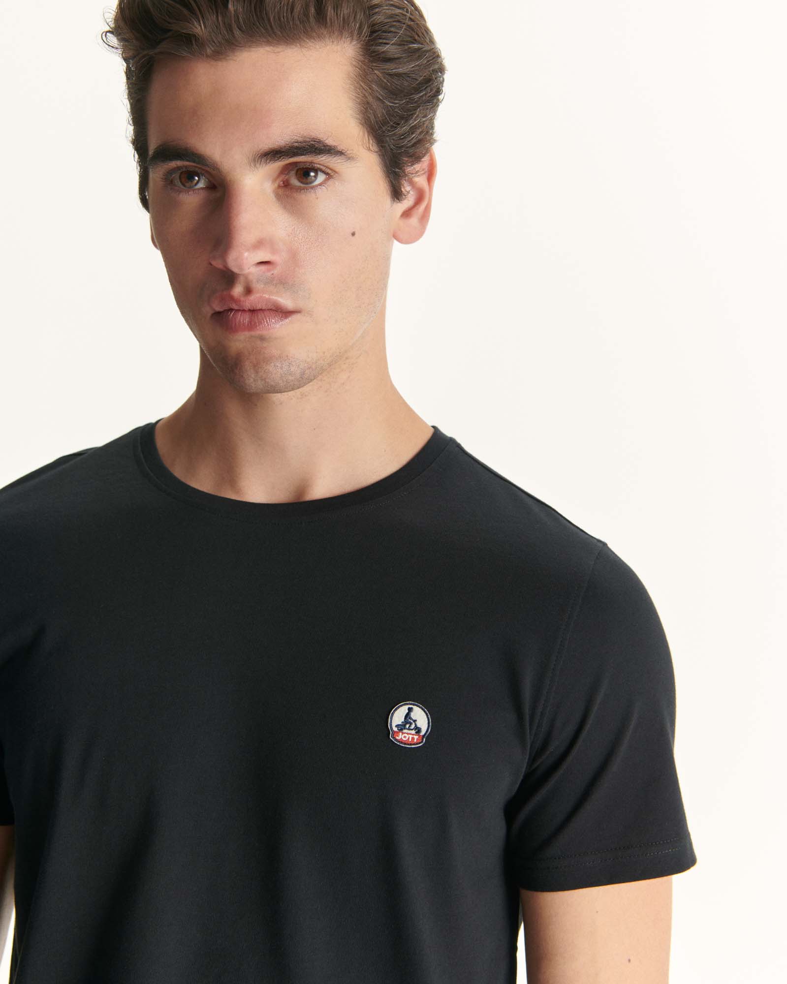 Organic cotton t-shirt Heather gray Pietro