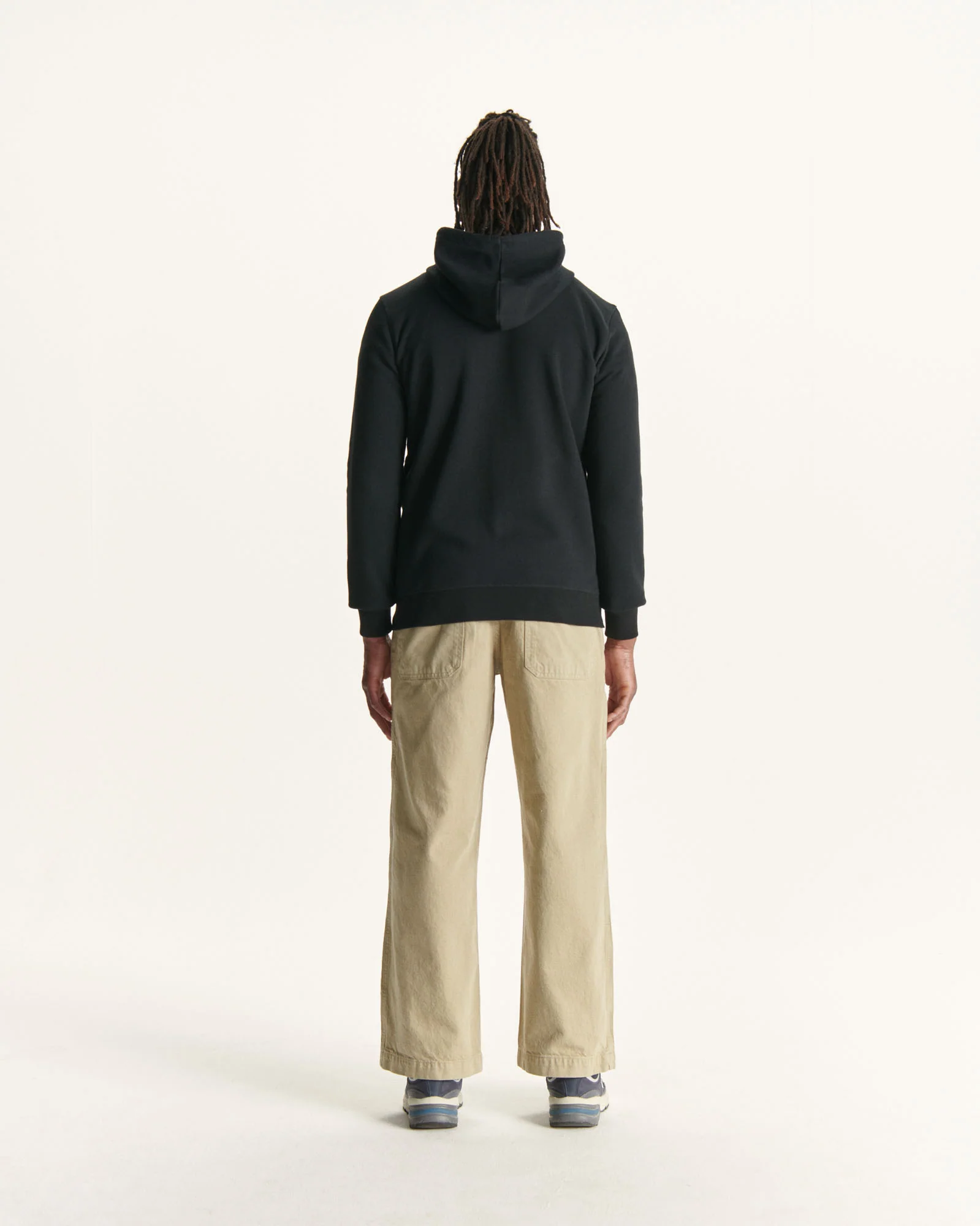 Hoodie in organic cotton Black Mexico