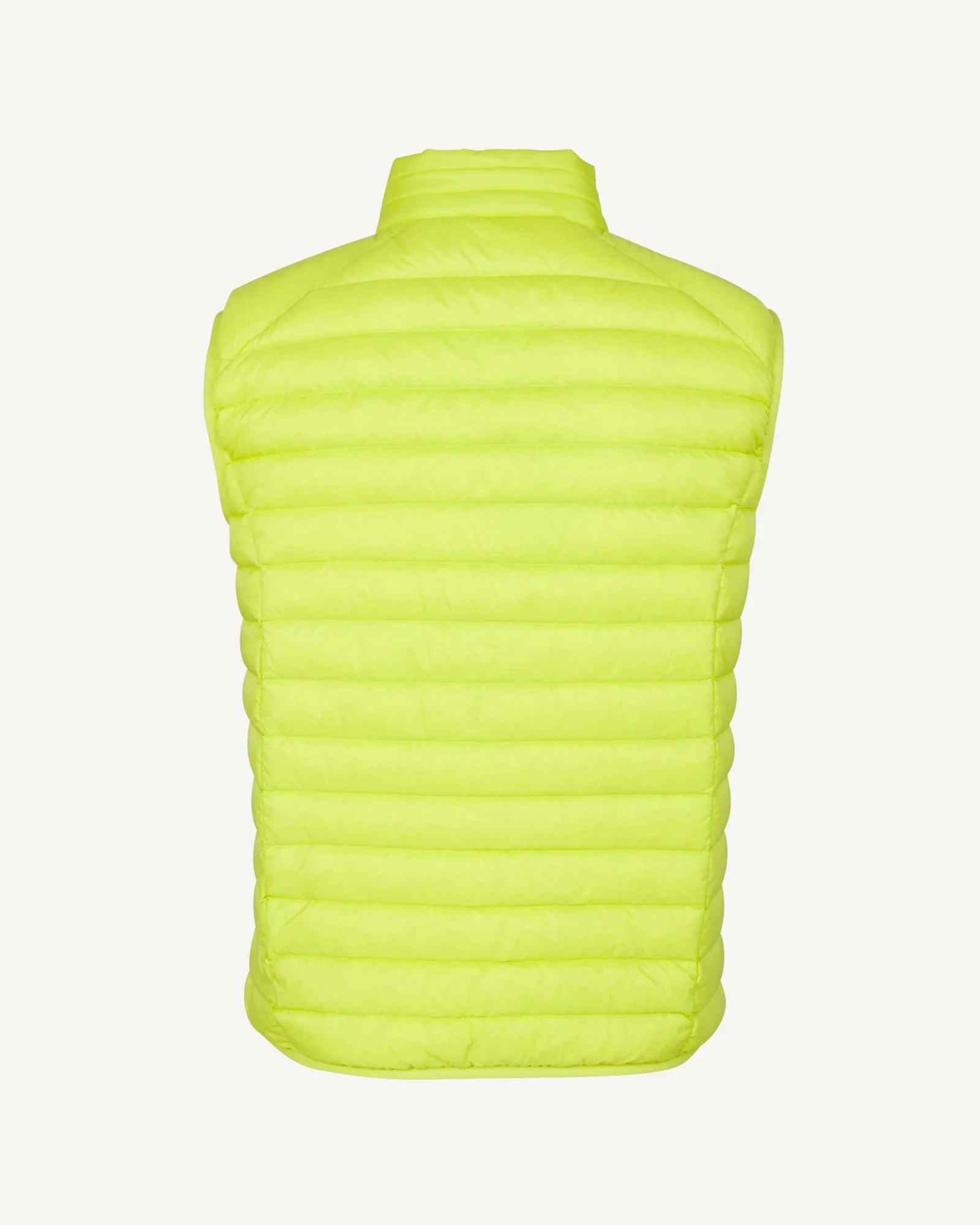 Taupe Sleeveless down jacket Tom