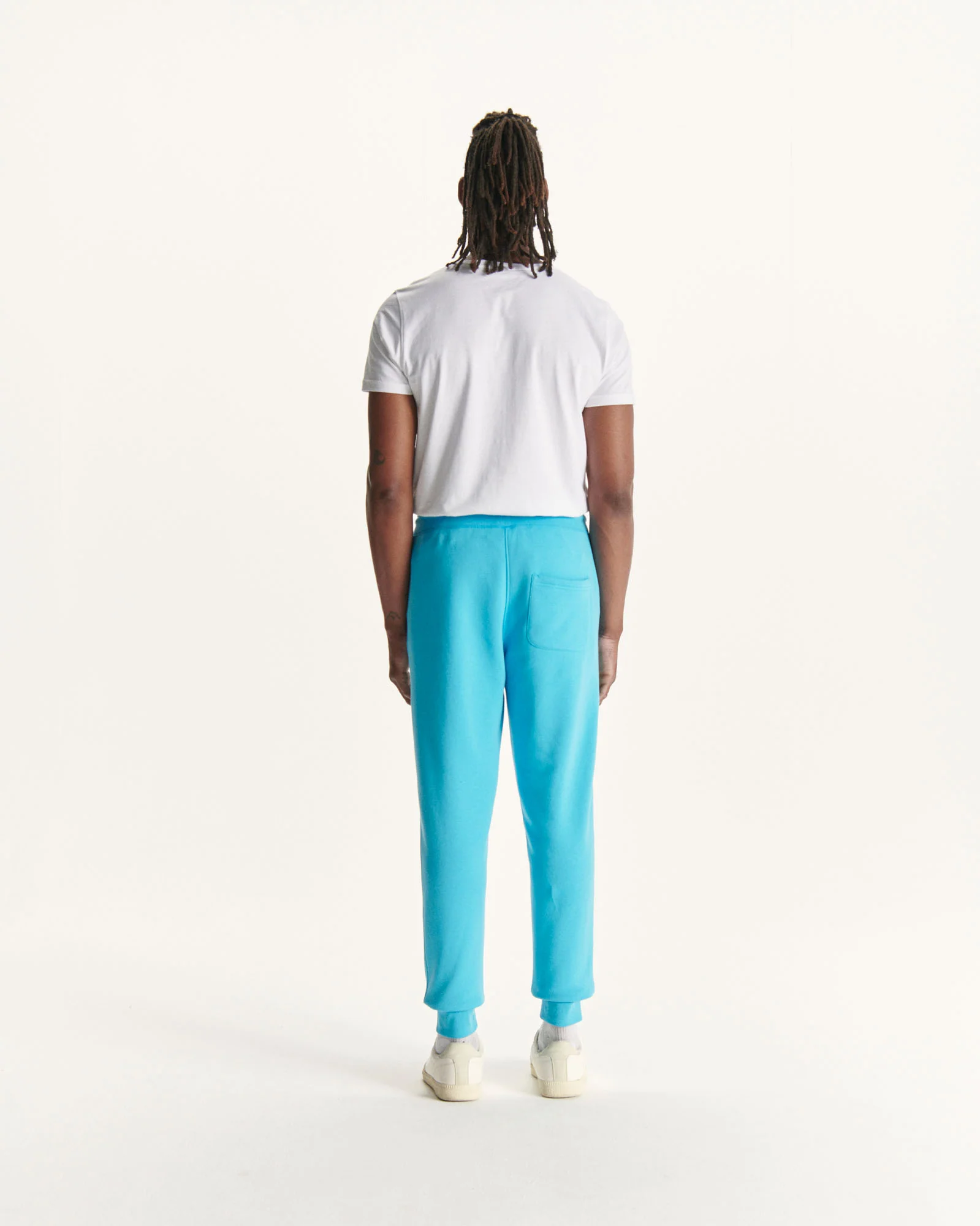 Sky blue jogging suit in organic cotton Santiago