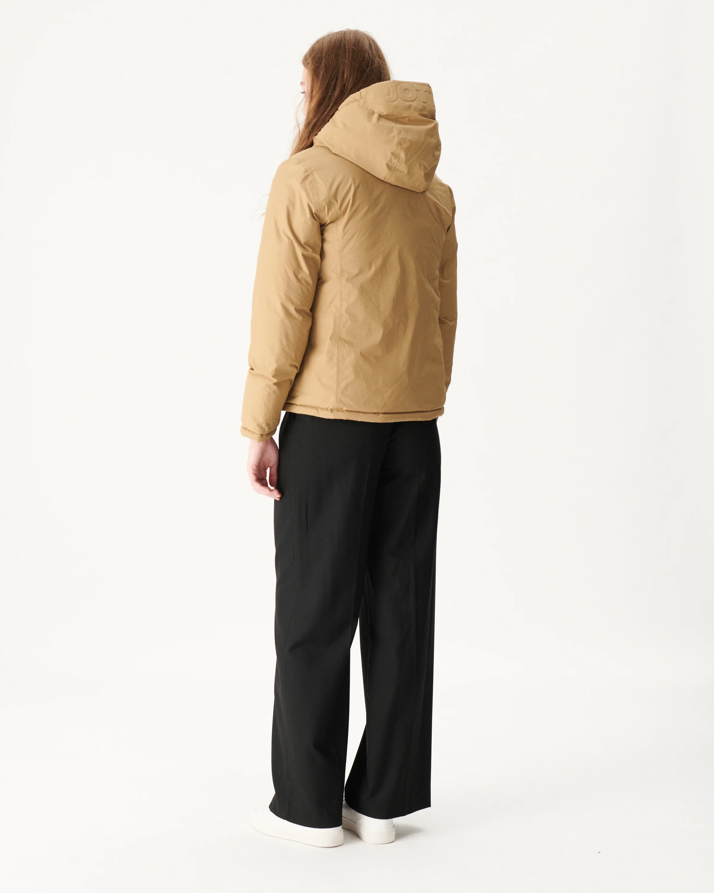 Reversible Great Cold Down Jacket Beige/Ecru Victoria