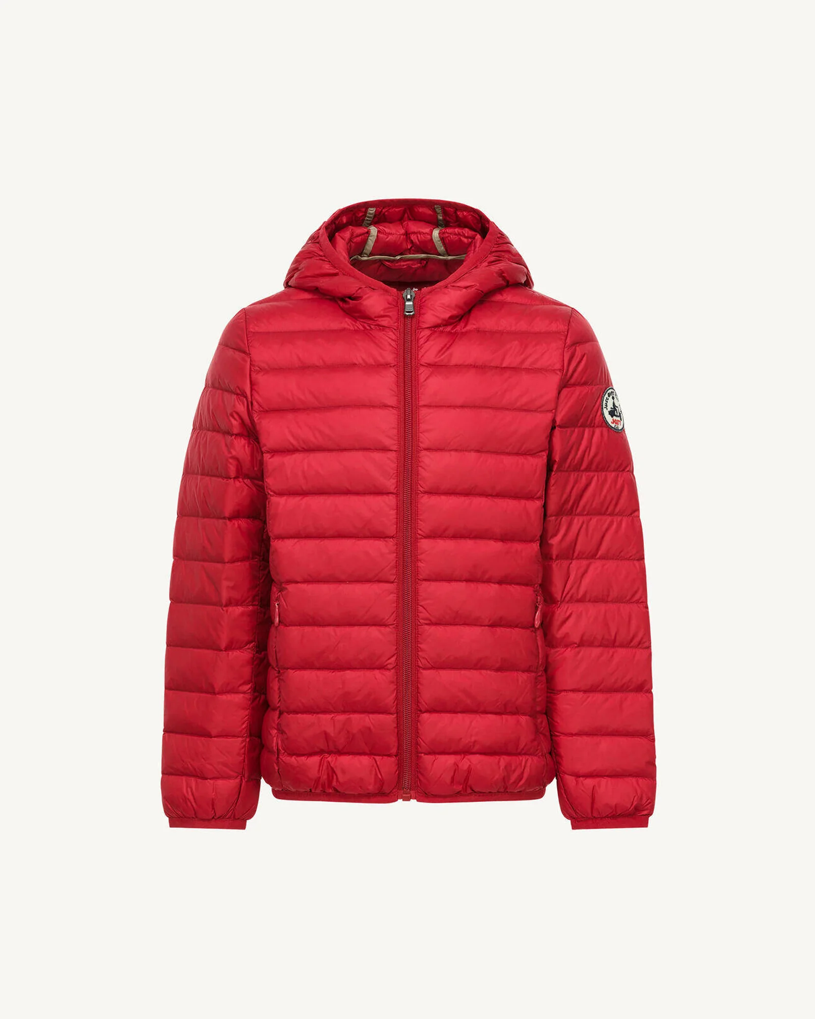 Down jacket light hoodie Kid Celadon green Hugo