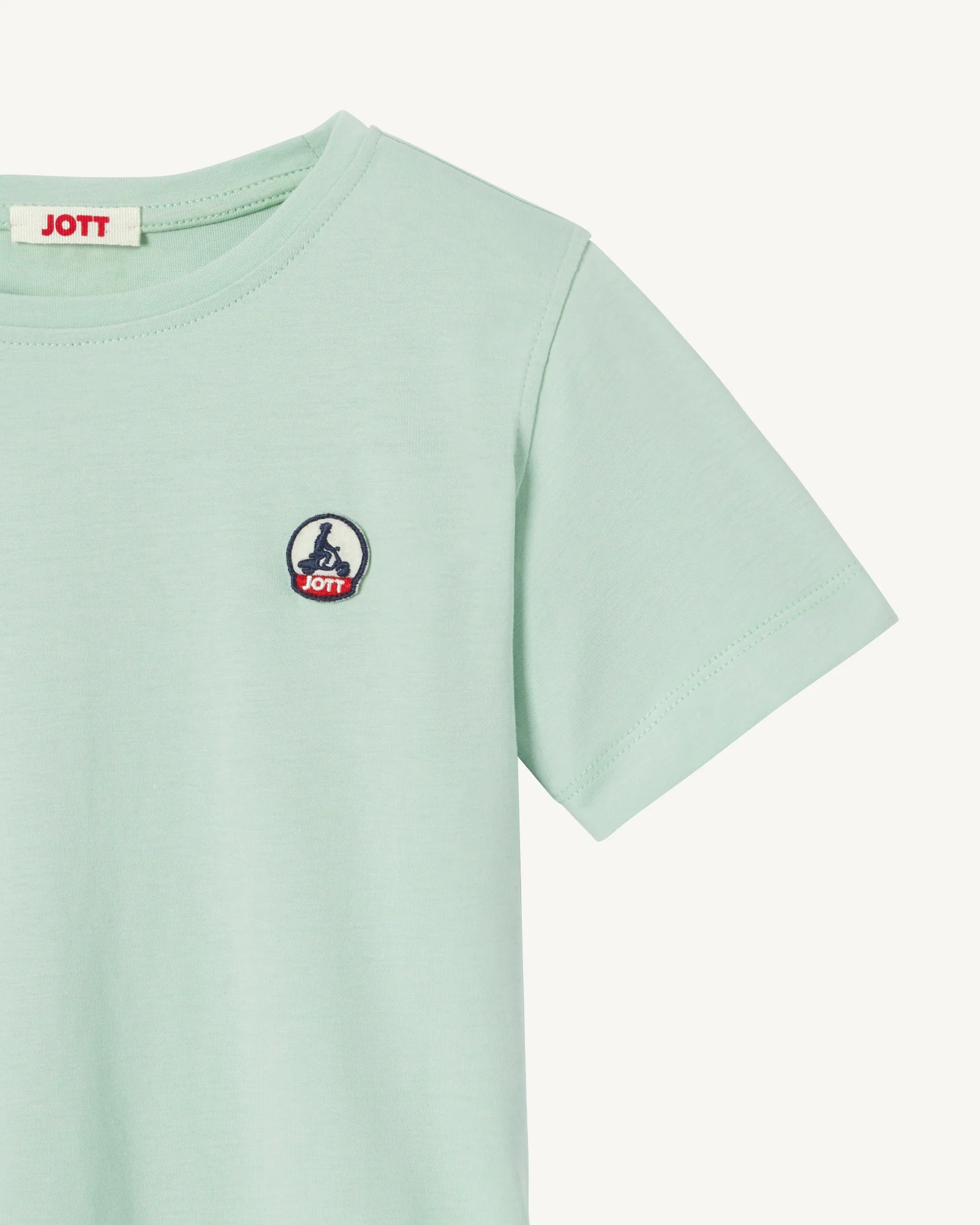 T-shirt Kid in organic cotton round neck Peppermint Rio