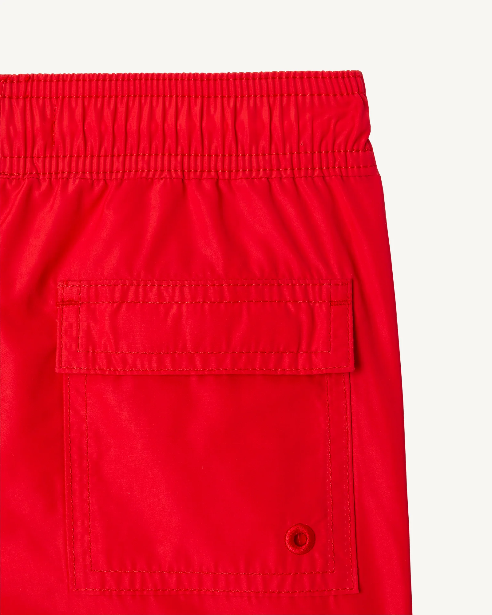 Children's bright red swim shorts Cassis