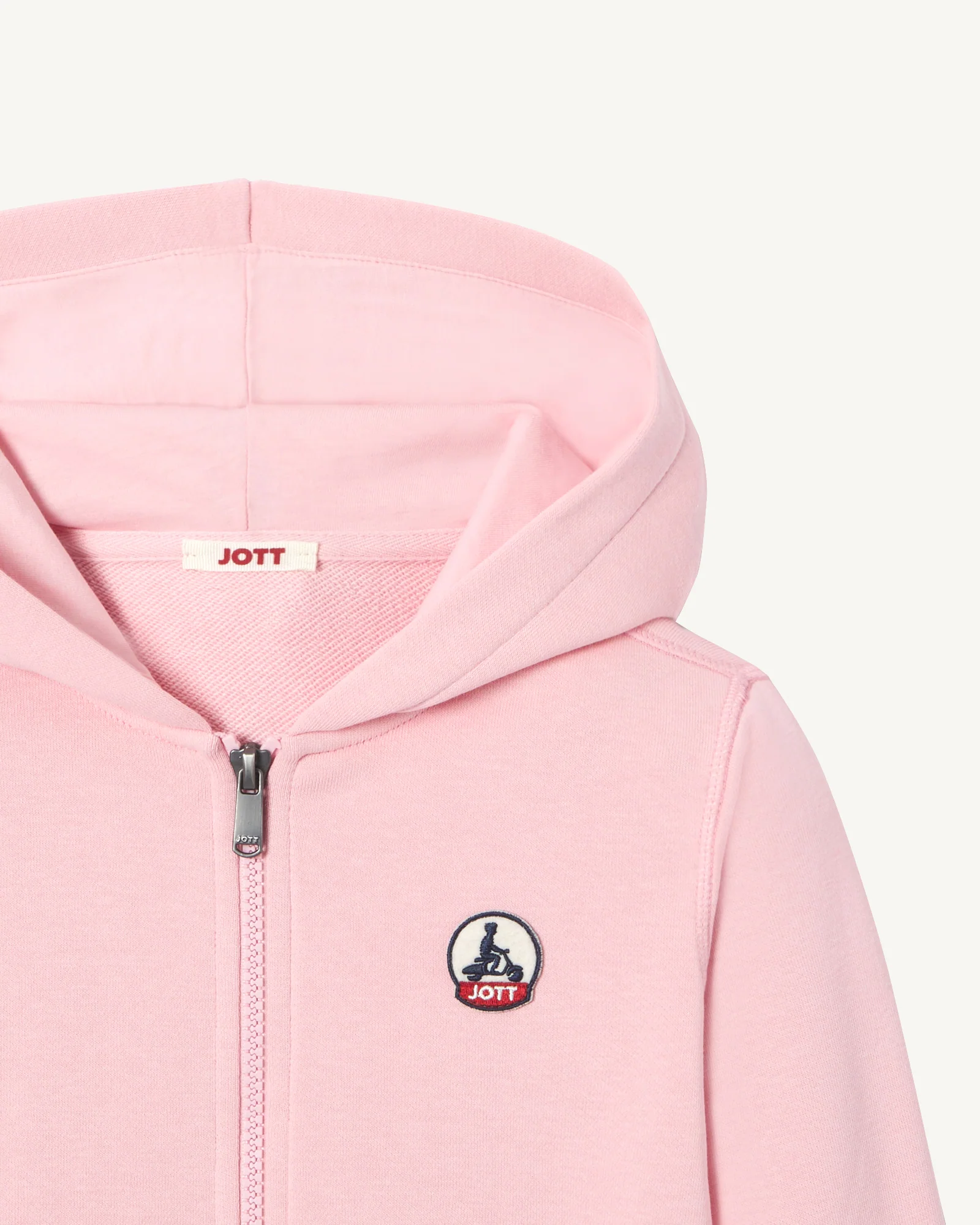 Hoodie Kid in organic cotton Pink peach Tijuana 2.0