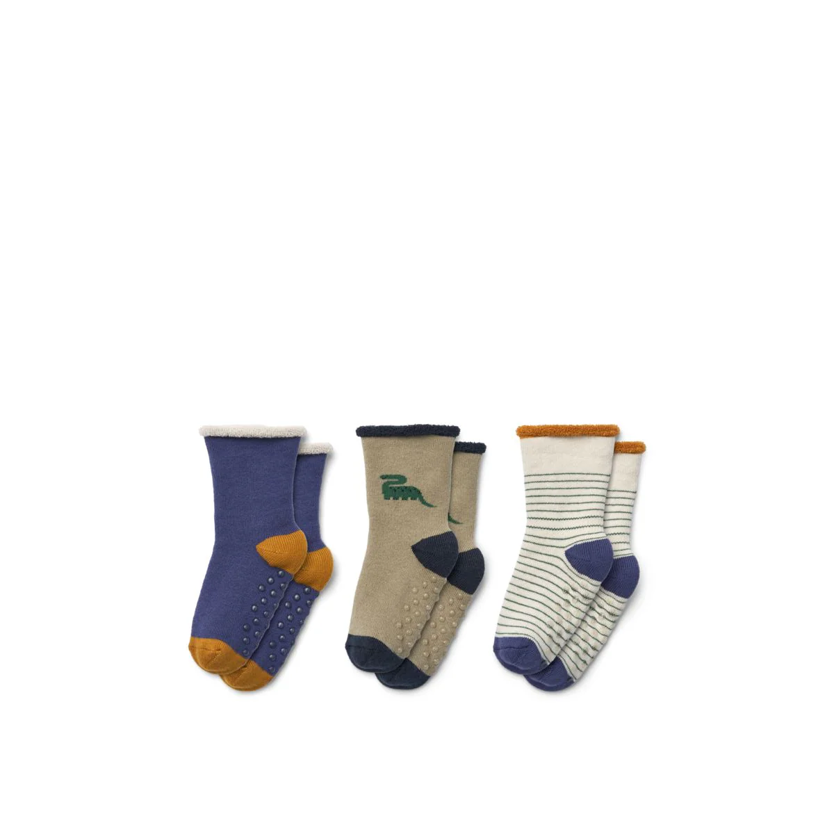 Eloy Baby Socks 3-Pack - Bunny / Sandy mix