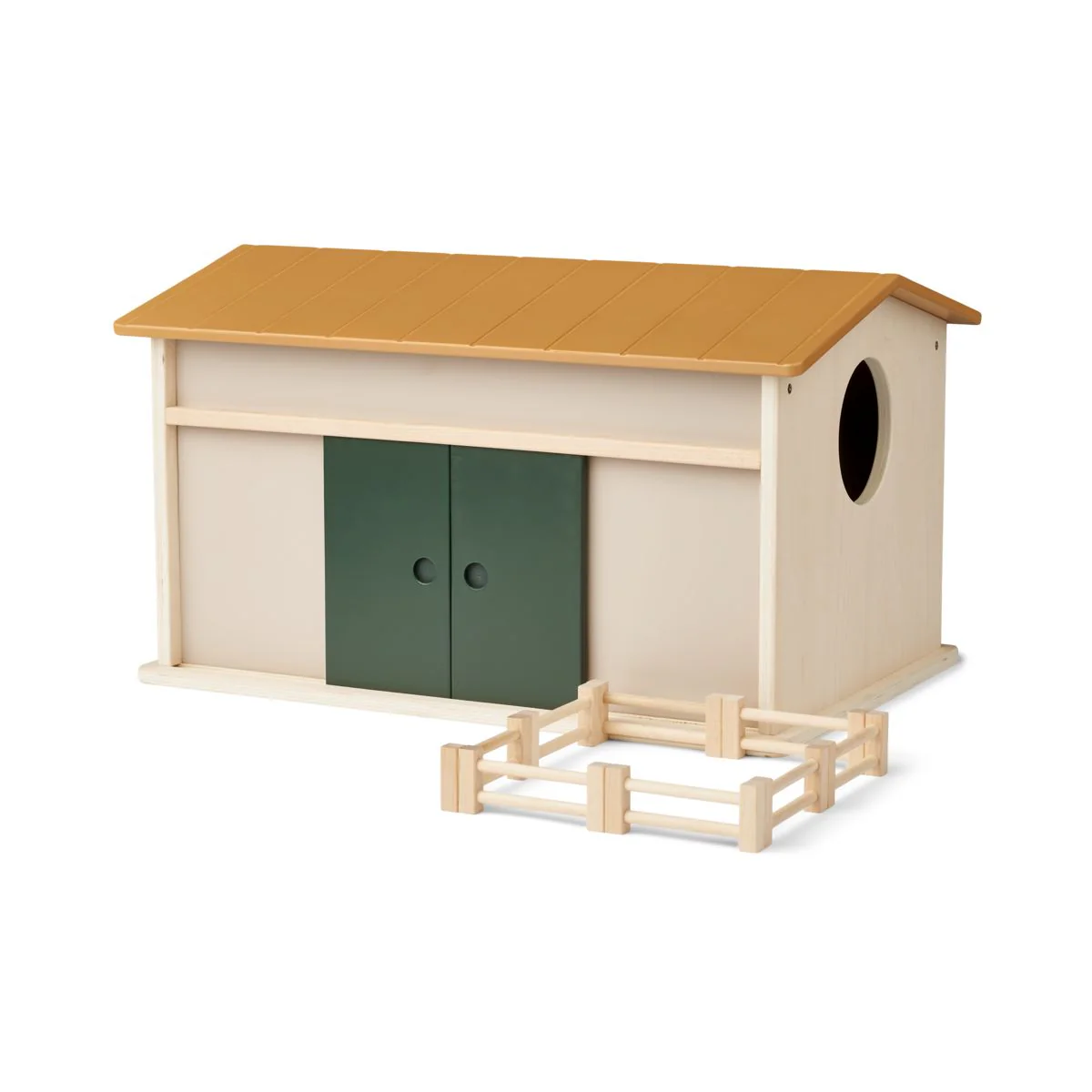 Wilder toy farm house - Golden caramel mix