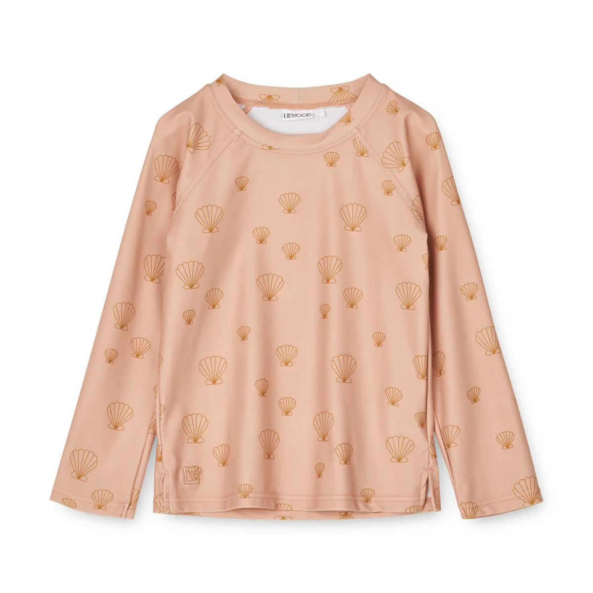 Noah short-sleeve swim tee - Sandy / Peppermint