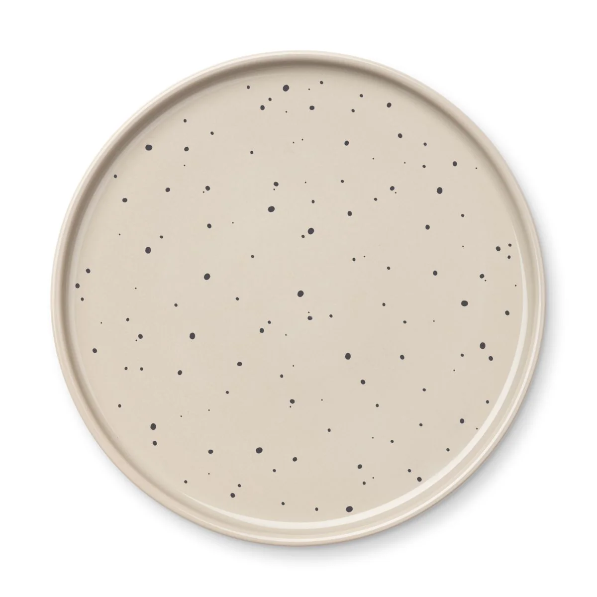 Ophrah Porcelain Plate - Peach / Sea shell