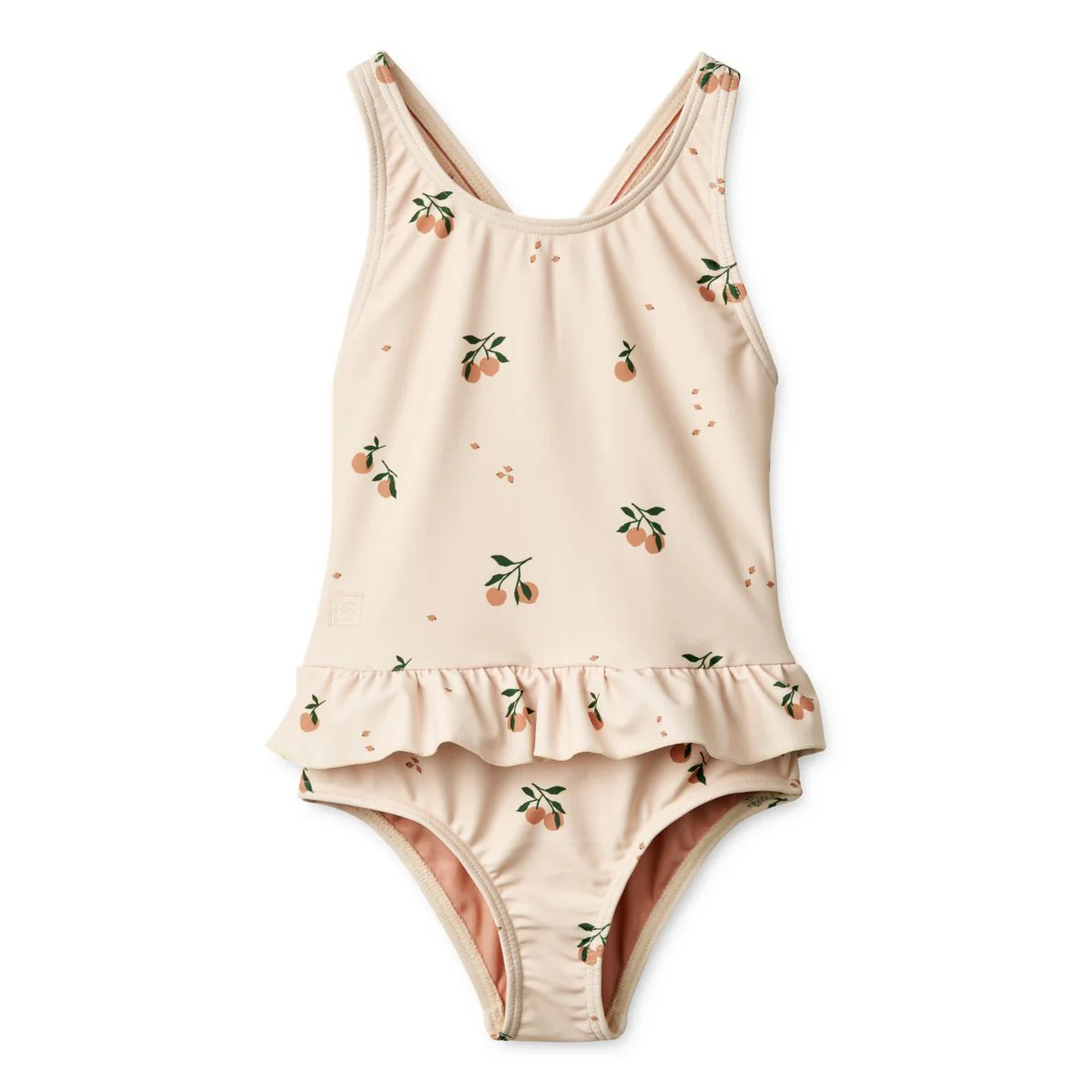 Amara stripe swimsuit - Y/D stripe Tuscany Rose / sandy