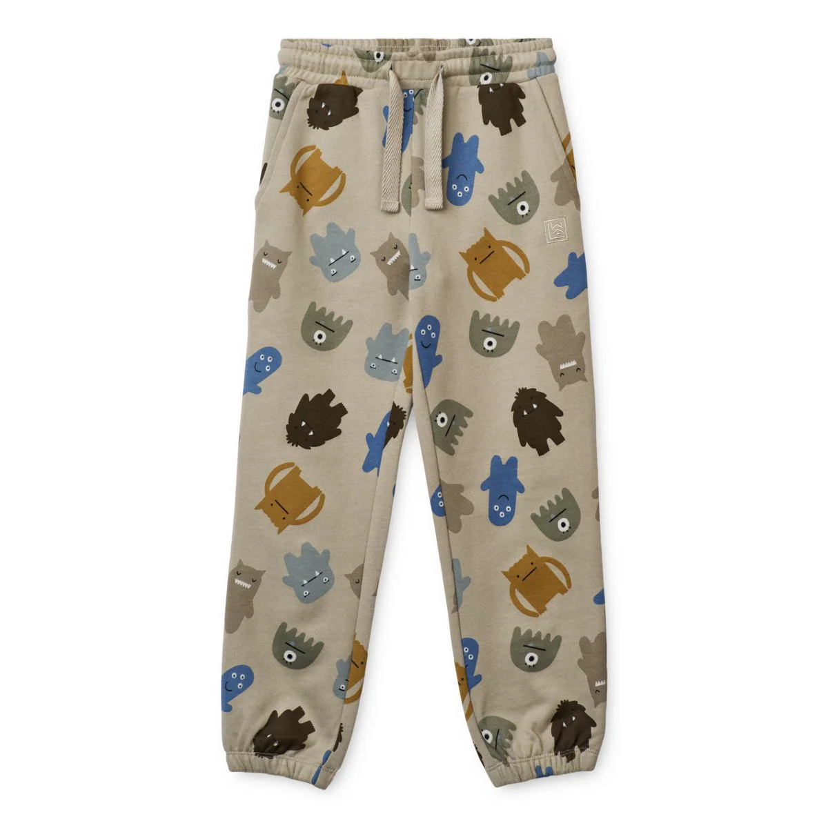Inga Printed Sweatpants - Dinosaurs / Mist