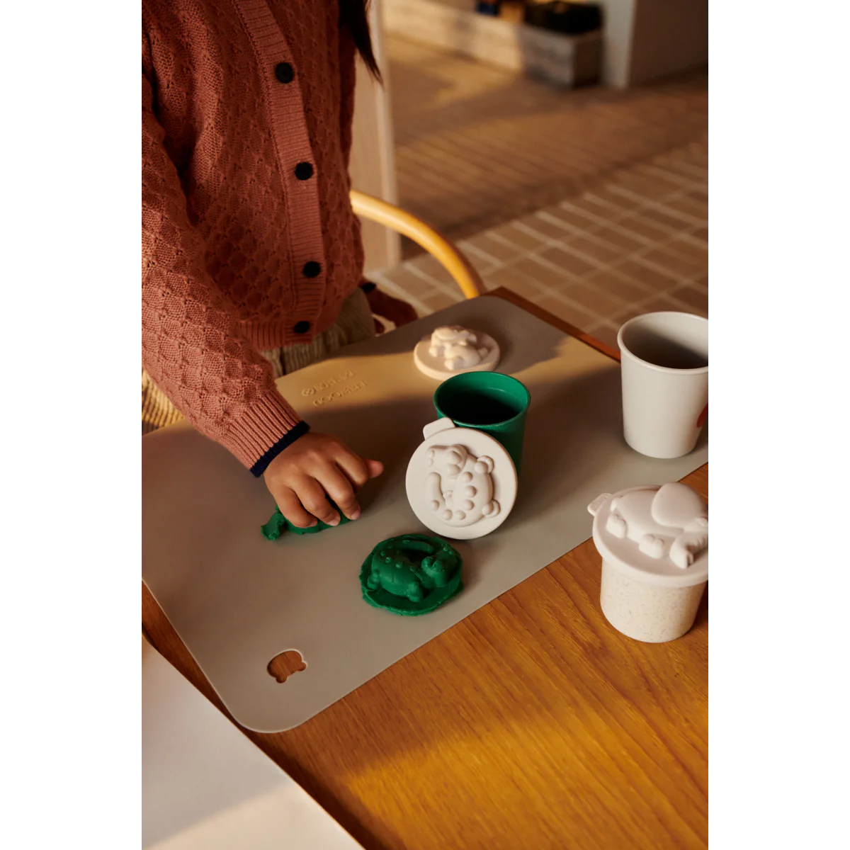 Rollie Modeling Dough 4-Pack - Golden caramel multi mix