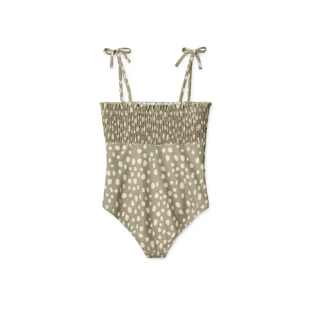 Larisa smock printed swimsuit - Mermaids / Sandy