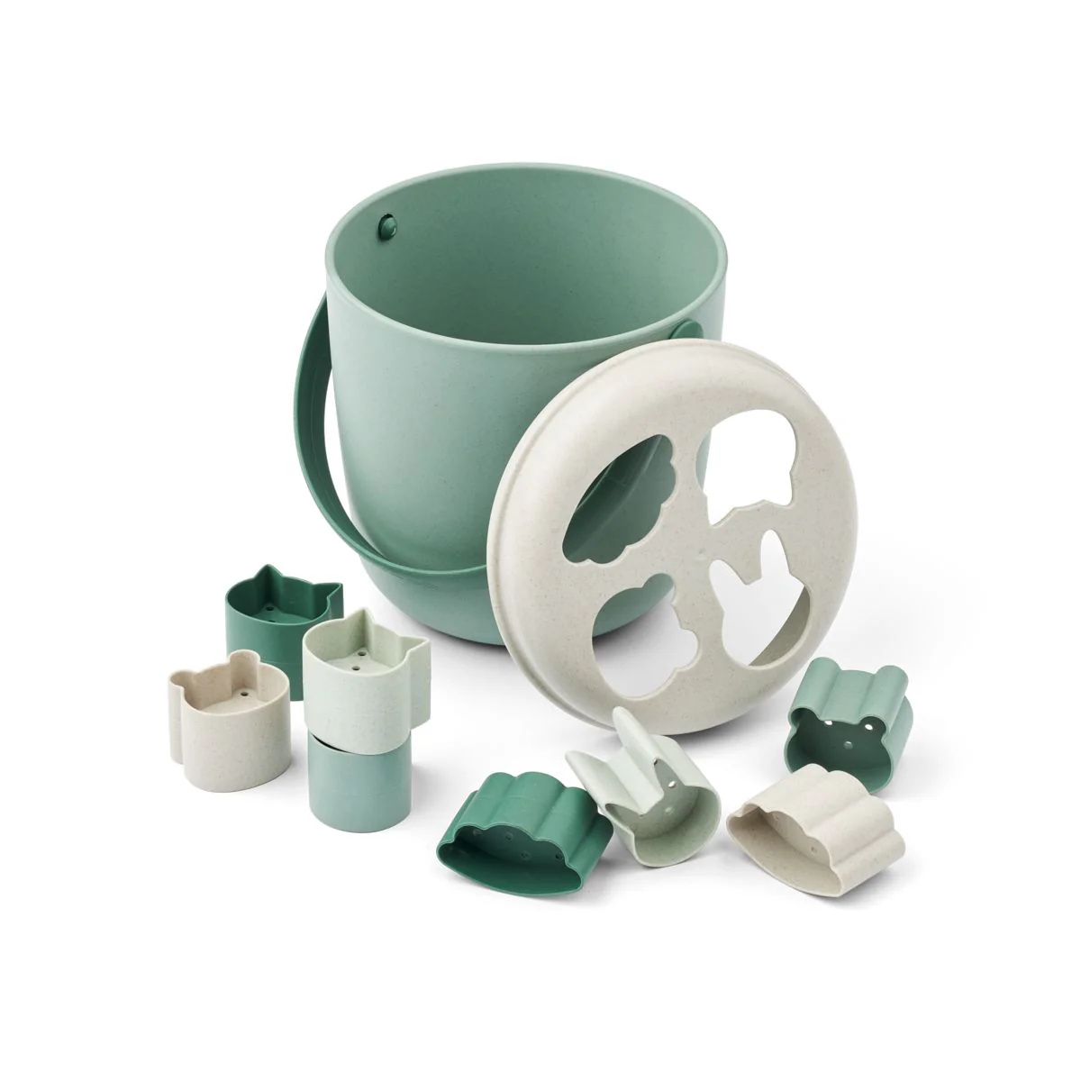 Jorn beach puzzle - Peppermint multi mix