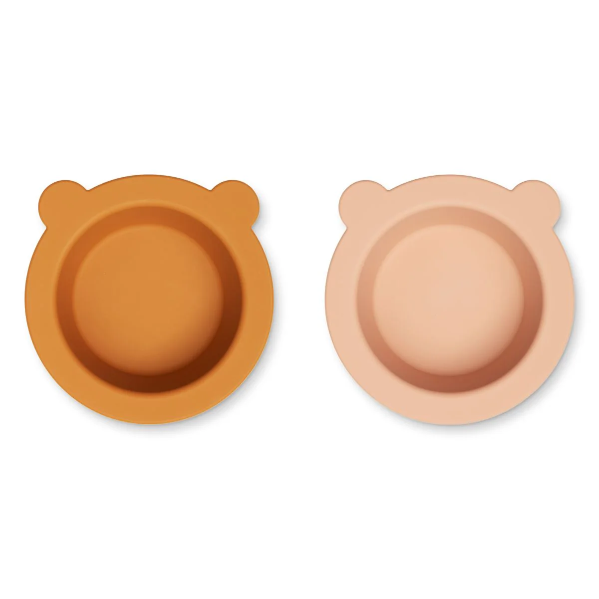 Peony Suction Bowl 2-Pack - Tuscany rose / Apple blossom