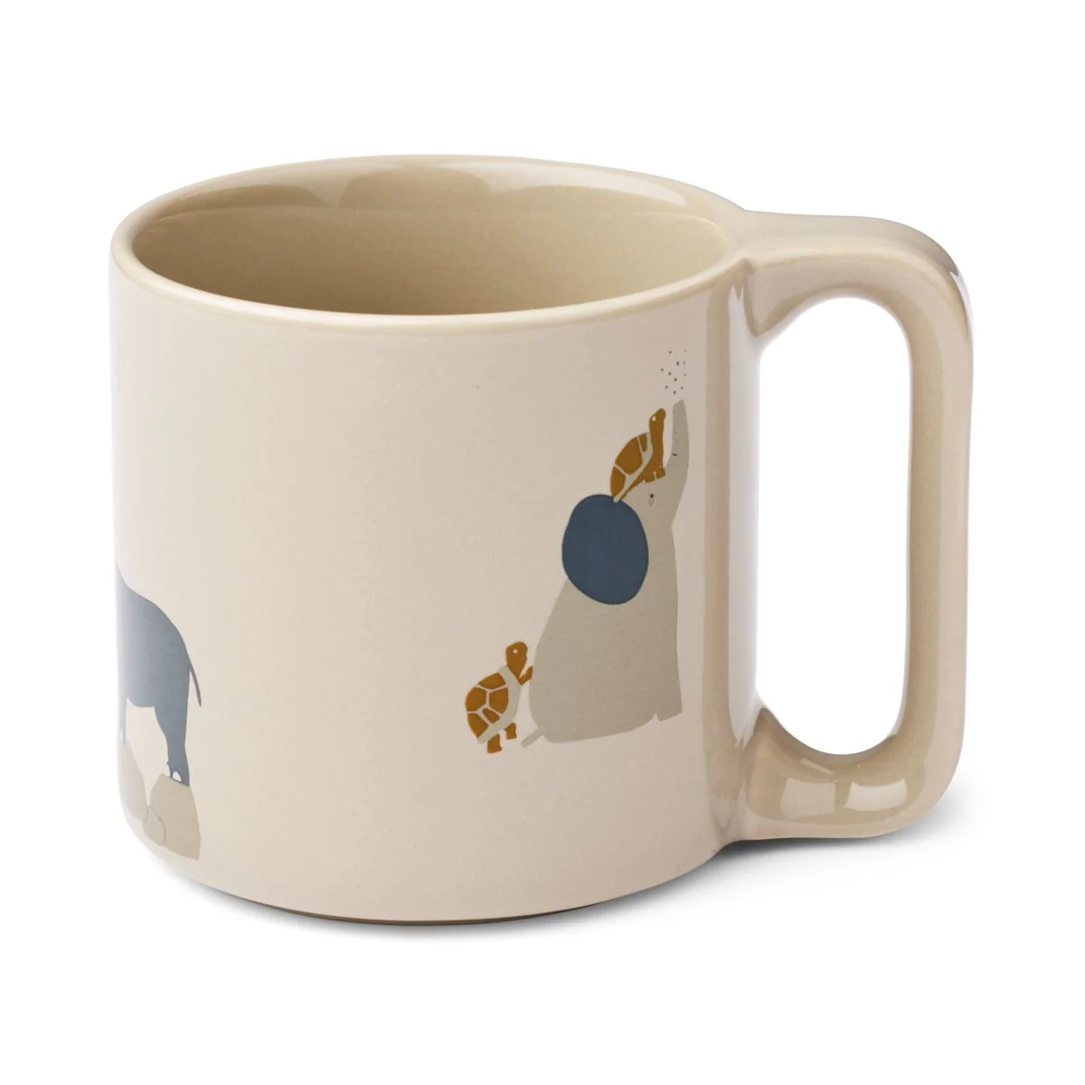 Callan Porcelain Cup - Peach / Sea shell