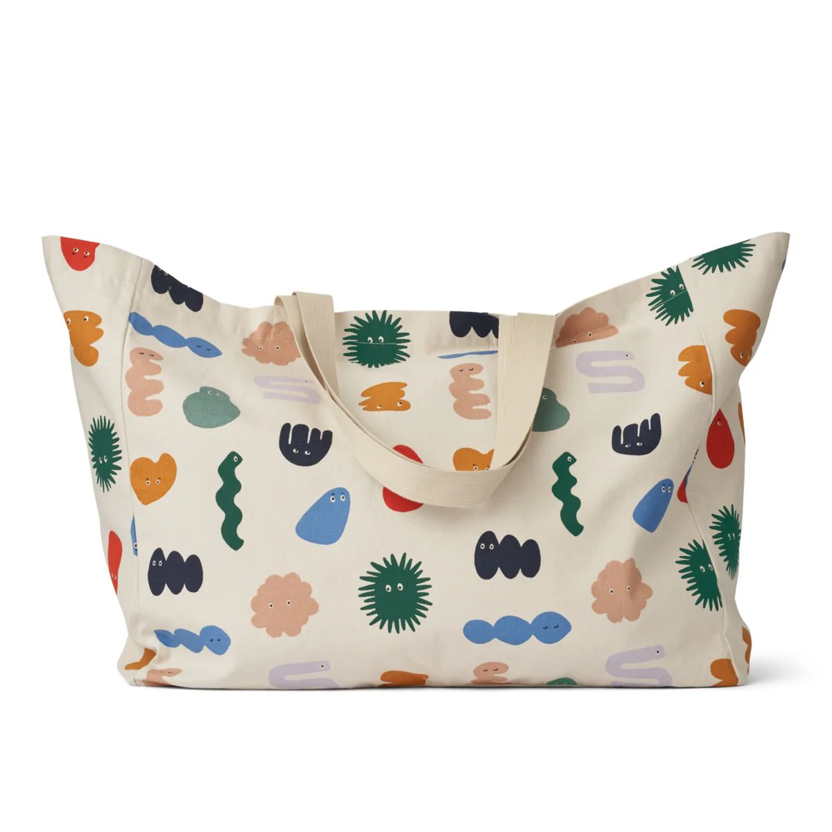 Maxi Tote Bag - Cherries / Dark rosetta