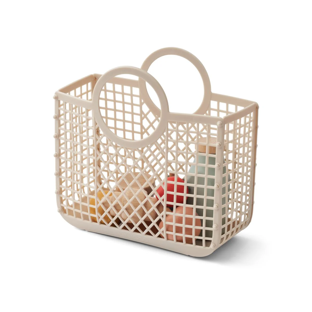 Florin Play Food & Grocery Basket - Sandy multi mix