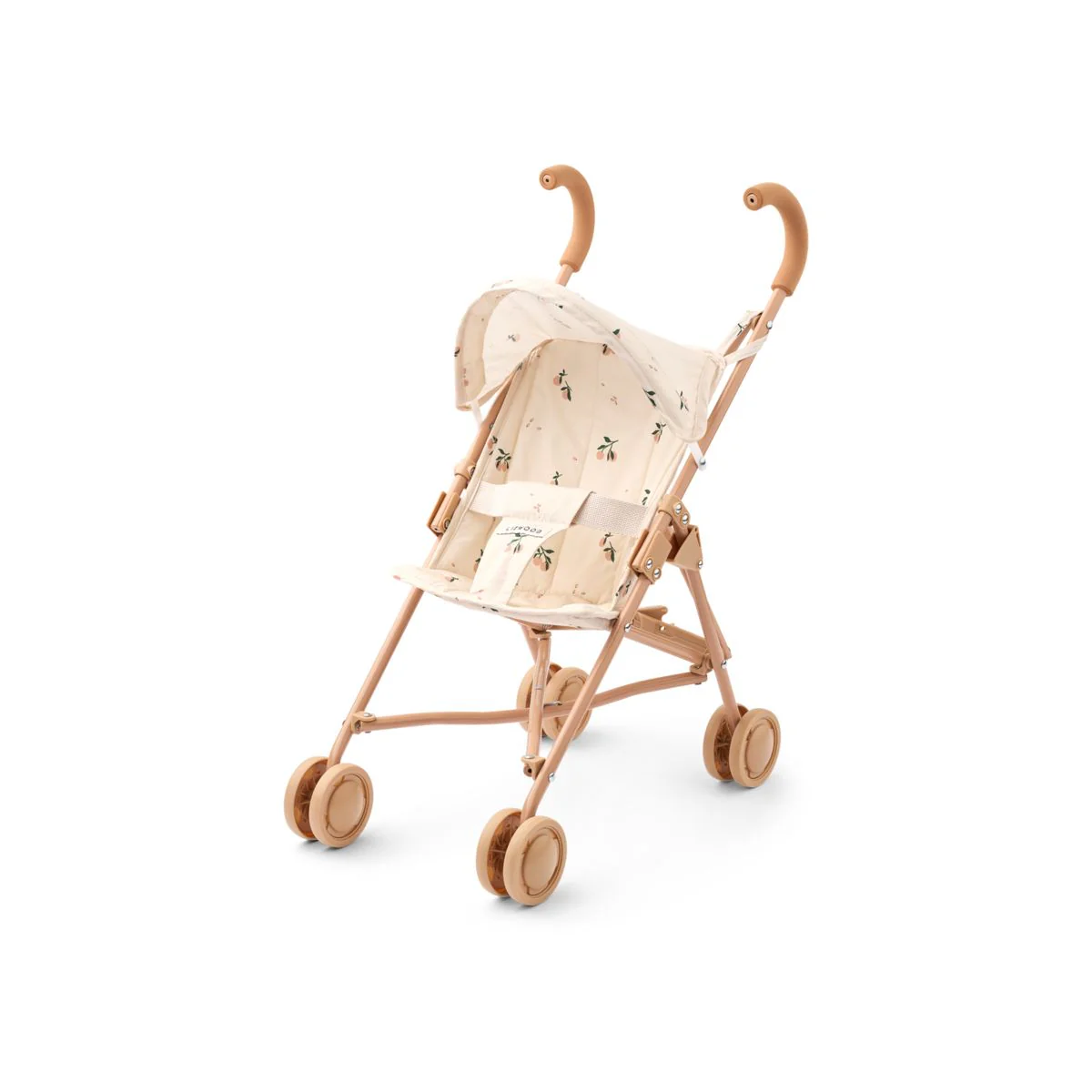 Elsie Doll Stroller - Peach / Sea shell