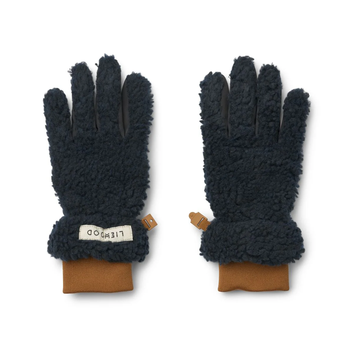 Demi Pile Gloves - Mist / Classic navy