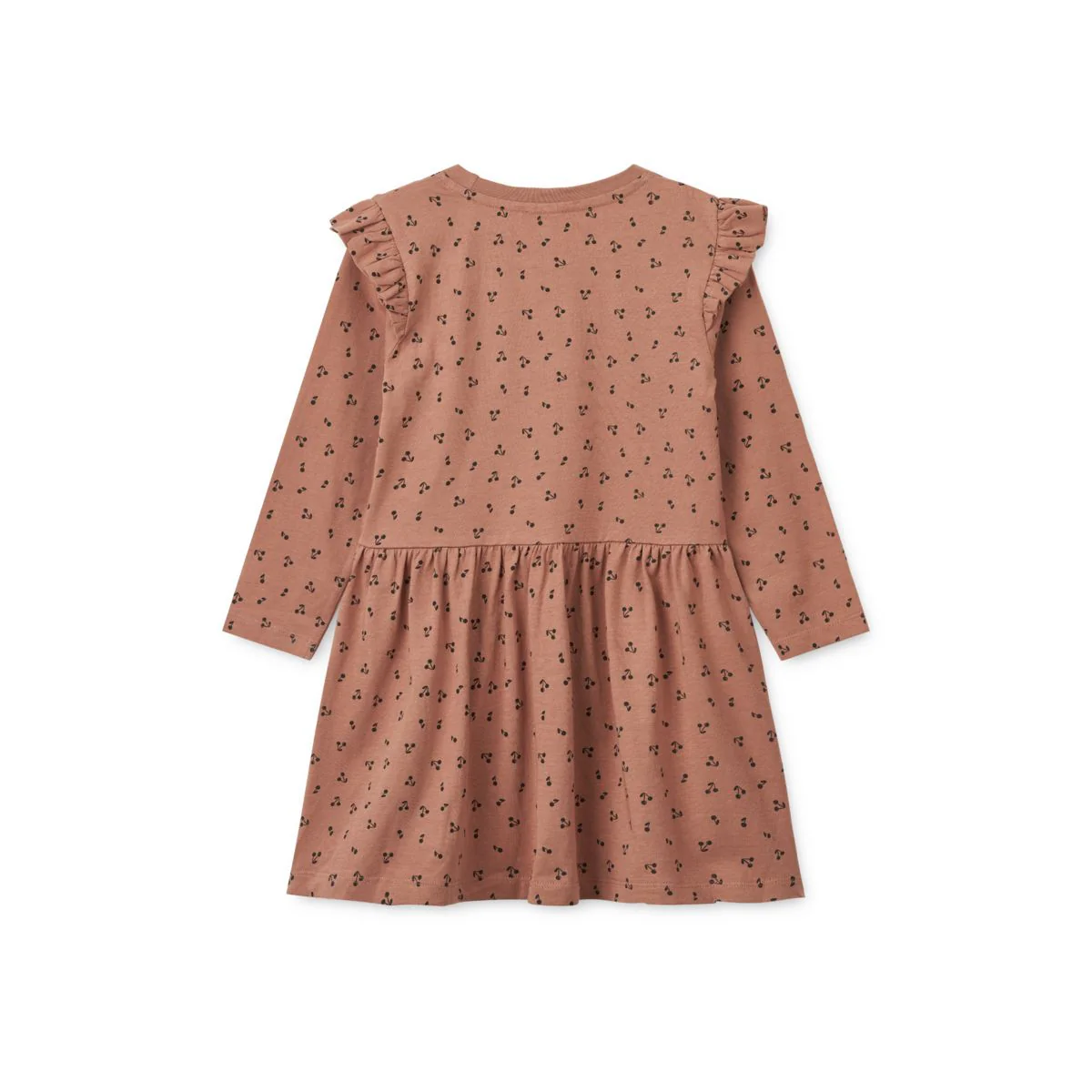 STRIPED SHORT-SLEEVED DRESS - Y/D stripe Creme de la creme / Yellow mellow