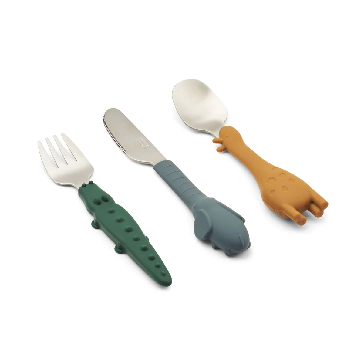 Tove cutlery set - Golden caramel mix